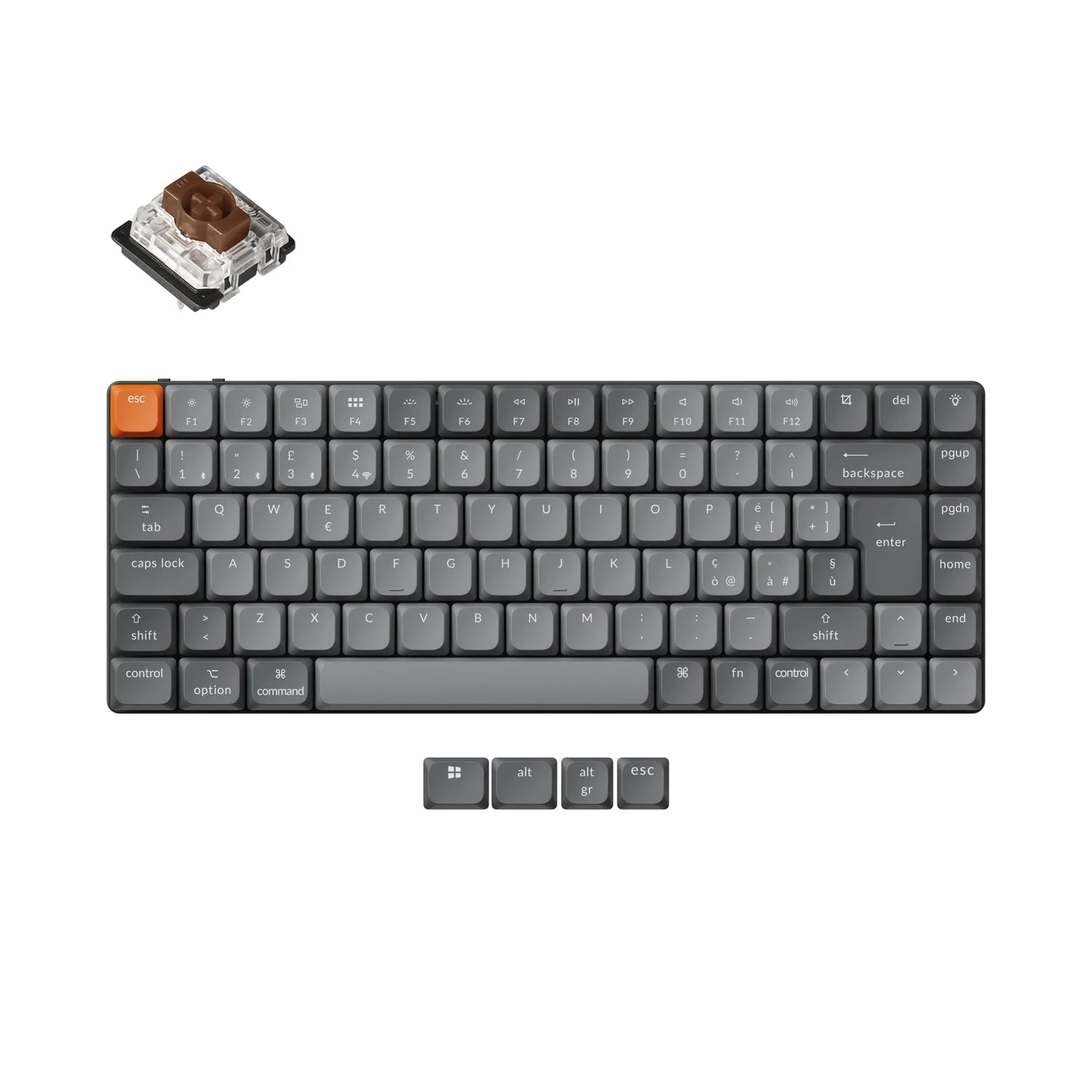 Keychron K3 Max QMK/VIA Wireless Custom Mechanical Keyboard ISO Layout Collection - Image 12