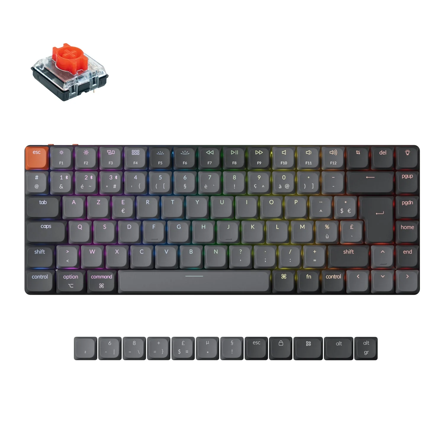 Keychron K3 Max QMK/VIA Wireless Custom Mechanical Keyboard ISO Layout Collection - Image 16