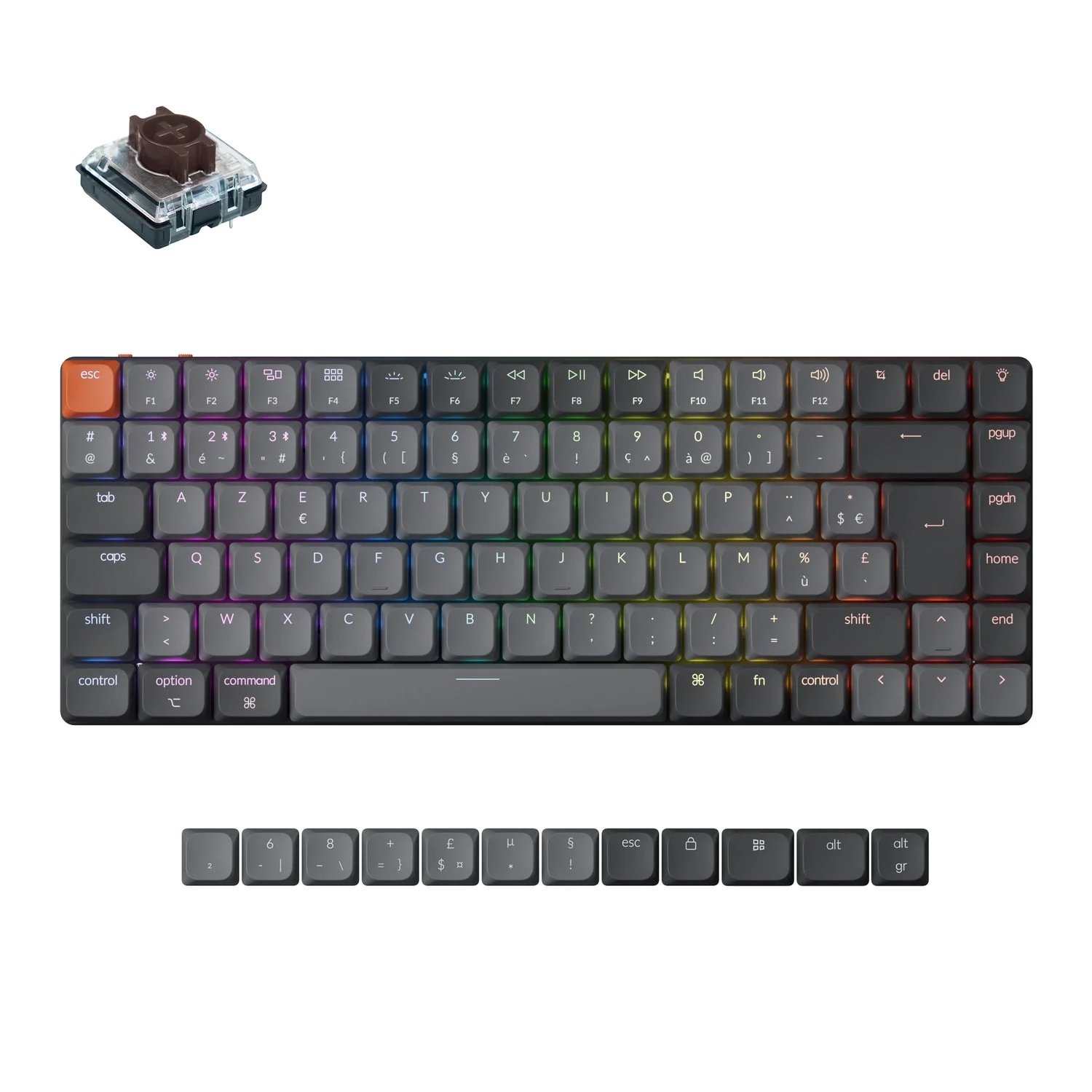 Keychron K3 Max QMK/VIA Wireless Custom Mechanical Keyboard ISO Layout Collection - Image 17