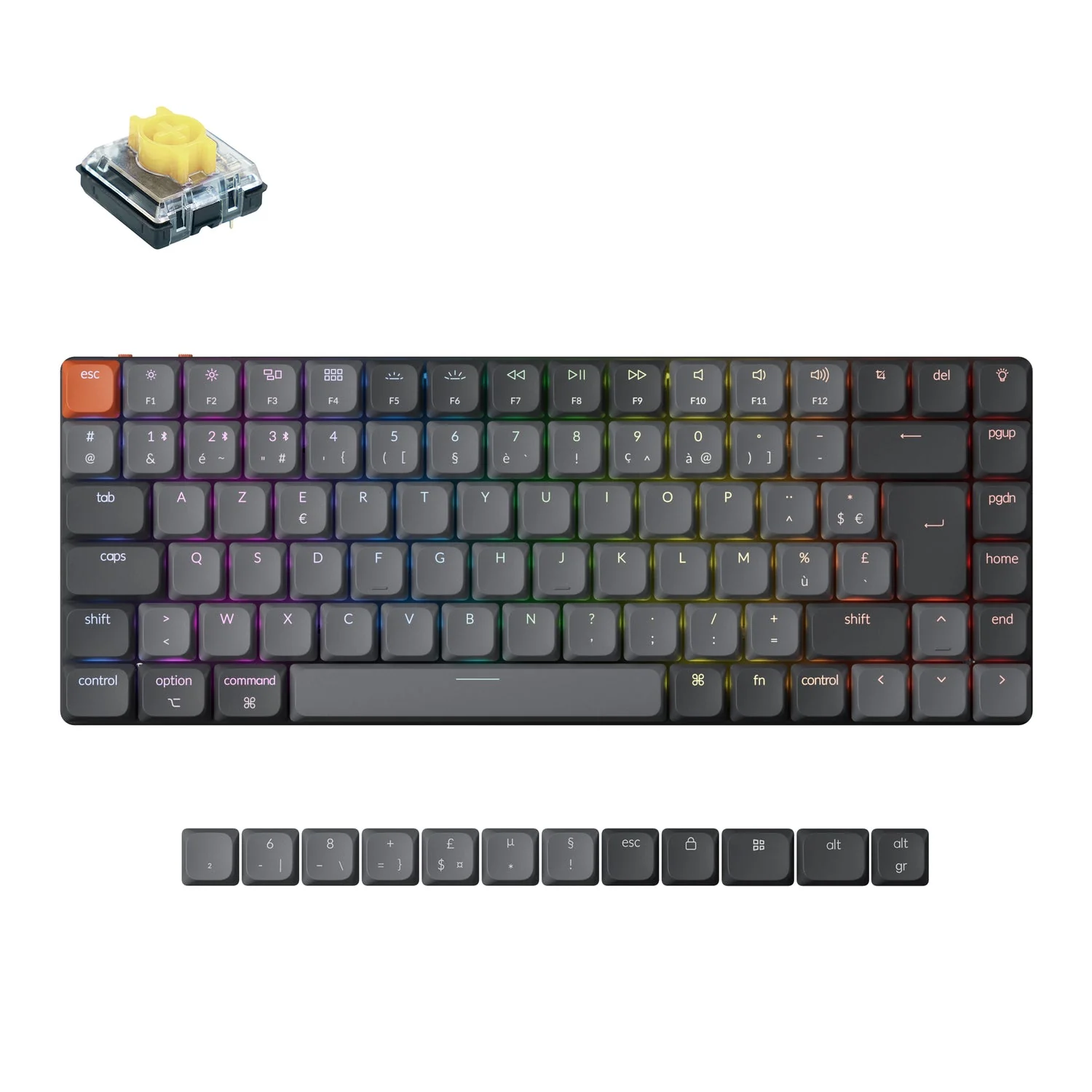 Keychron K3 Max QMK/VIA Wireless Custom Mechanical Keyboard ISO Layout Collection - Image 18
