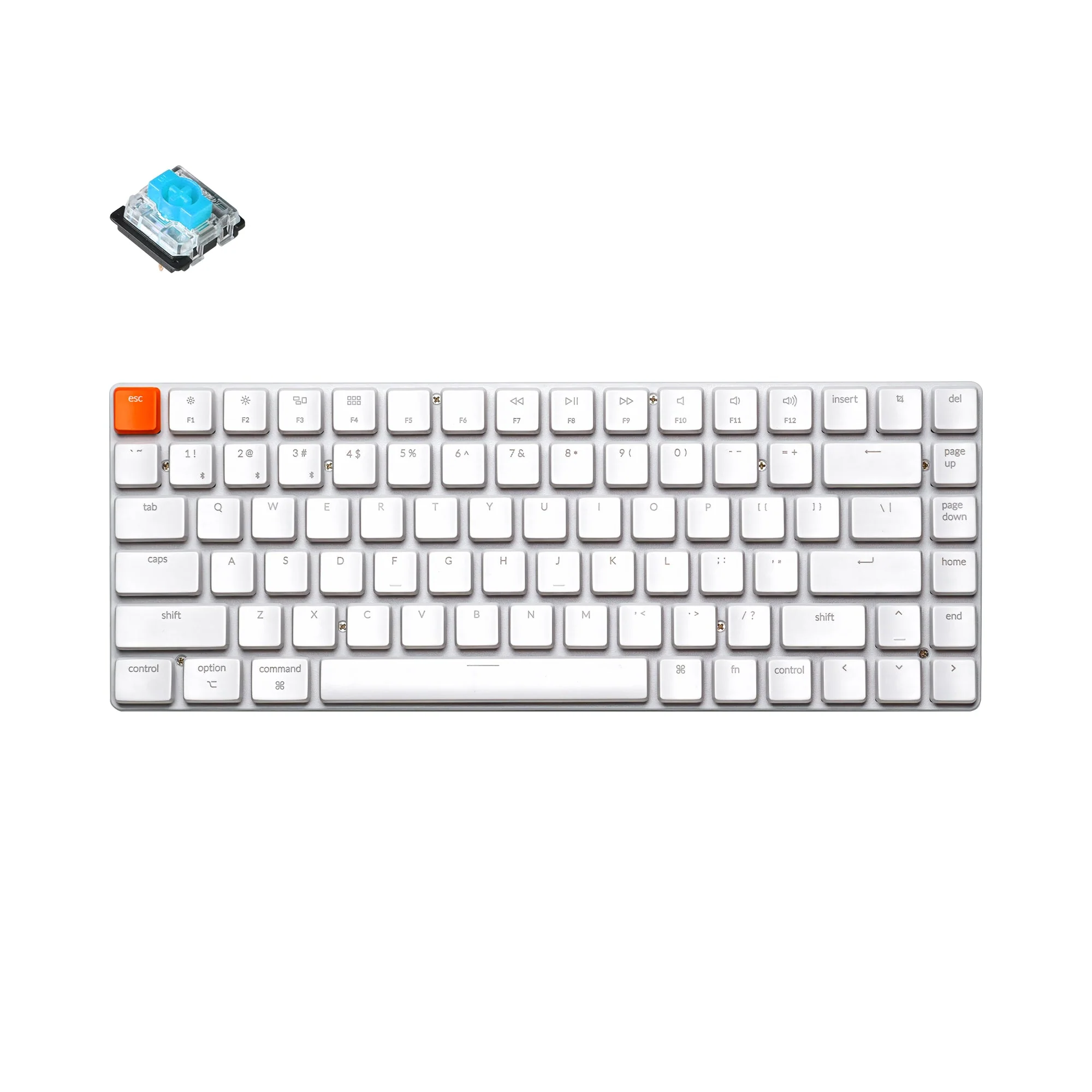 Keychron K3 Non-Backlight Ultra-Slim Wireless Mechanical Keyboard (Version 2) (US ANSI Layout) - Image 2