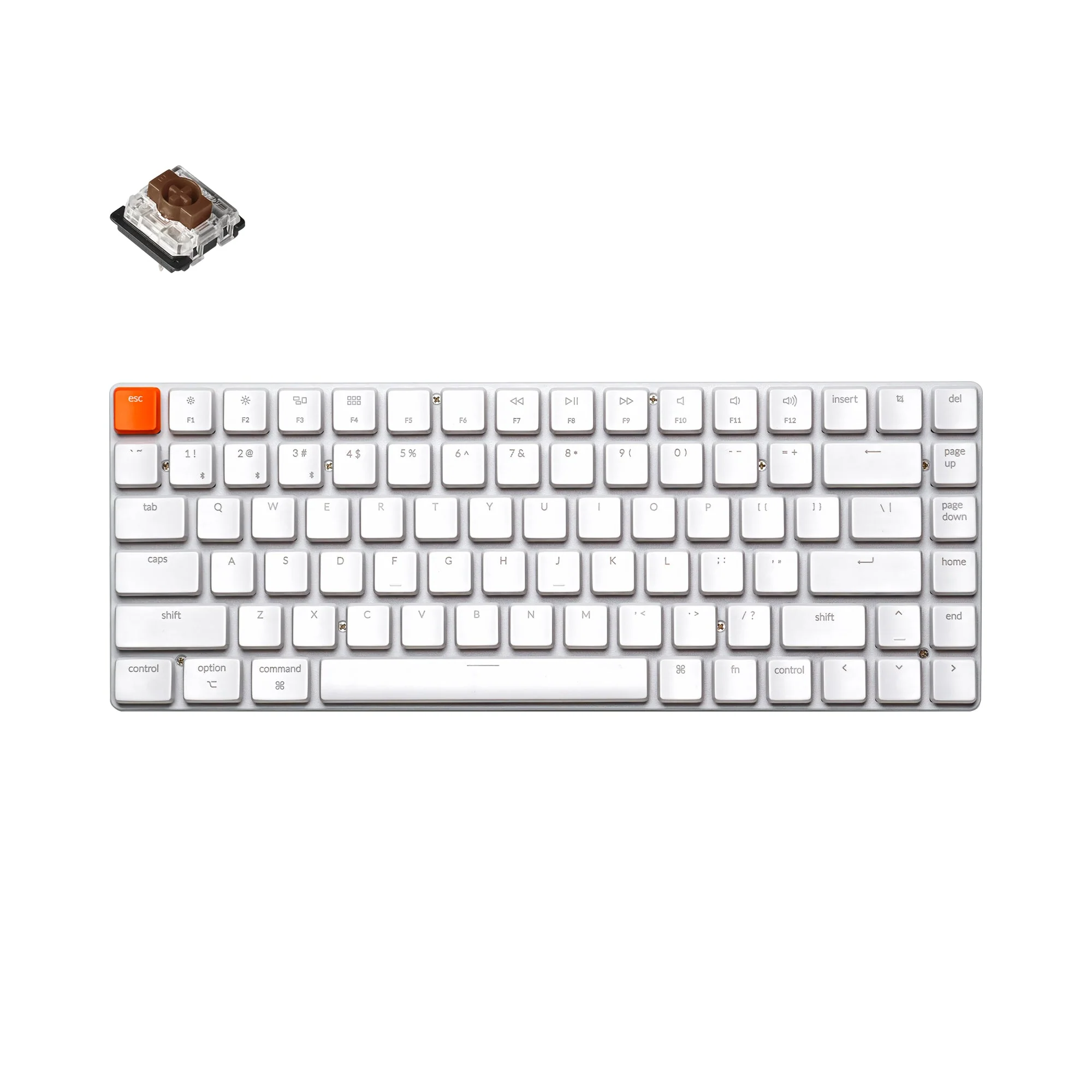Keychron K3 Non-Backlight Ultra-Slim Wireless Mechanical Keyboard (Version 2) (US ANSI Layout) - Image 3