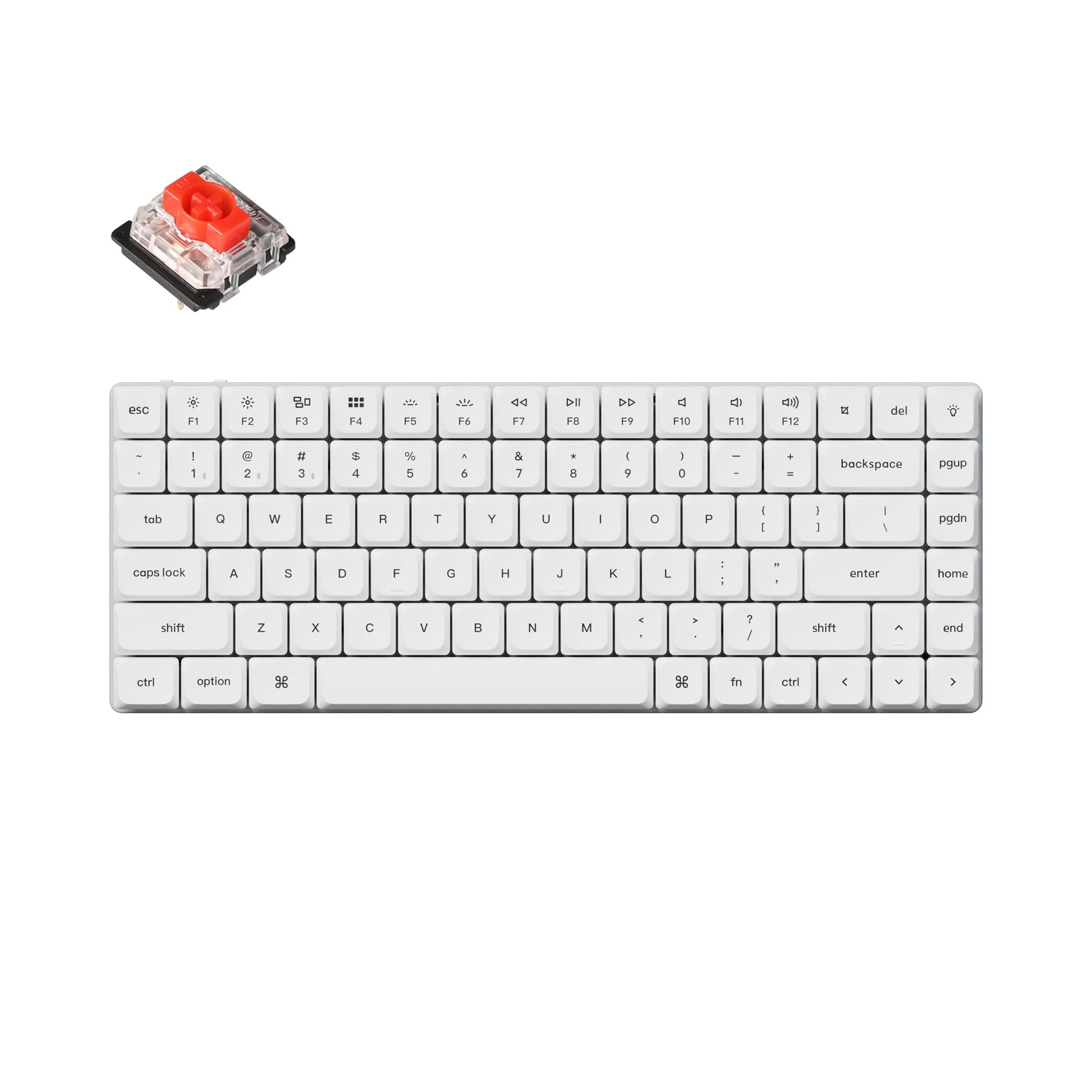 Keychron K3 Pro QMK/VIA Wireless Custom Mechanical Keyboard (US ANSI Layout) - Image 7