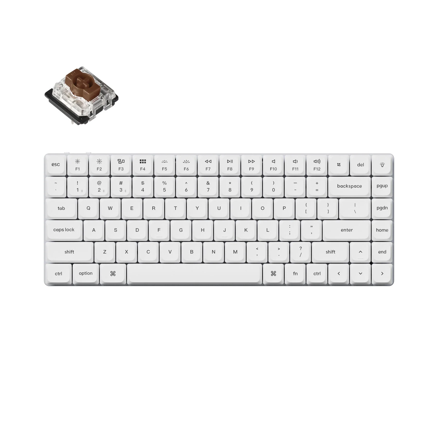 Keychron K3 Pro QMK/VIA Wireless Custom Mechanical Keyboard (US ANSI Layout) - Image 8