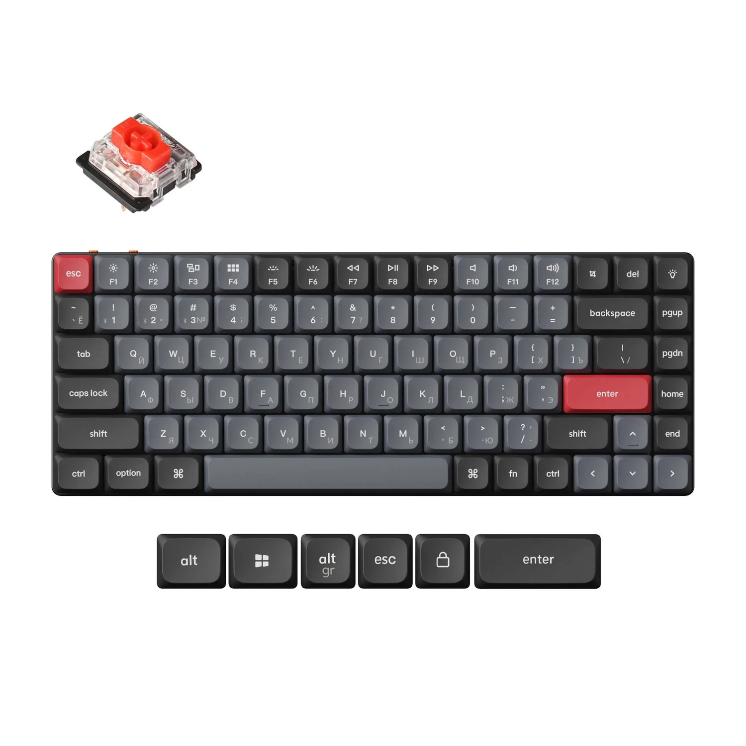 Keychron K3 Pro QMK/VIA Wireless Mechanical Keyboard ISO Layout Collection - Image 21