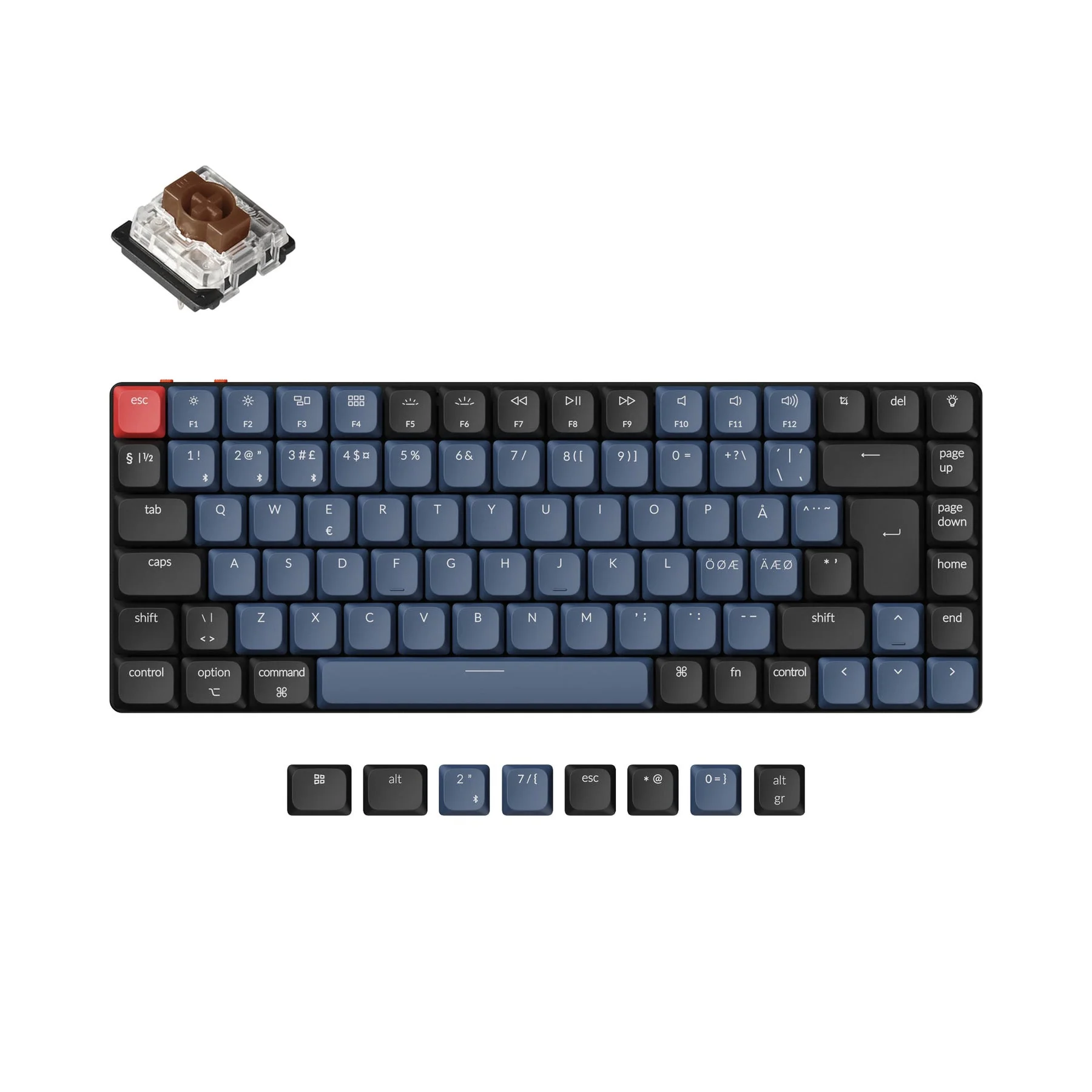 Keychron K3 Pro QMK/VIA Wireless Mechanical Keyboard ISO Layout Collection - Image 8
