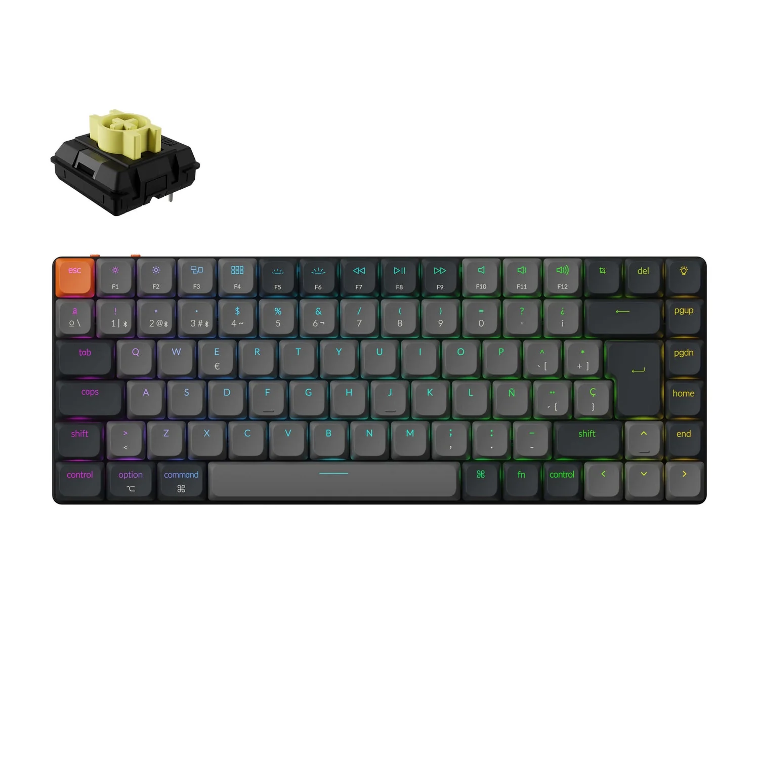 Keychron K3 QMK Wireless Mechanical Keyboard (ISO Layout) - Version 3 - Image 16