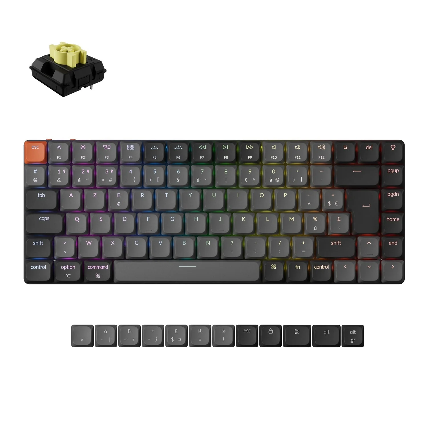 Keychron K3 QMK Wireless Mechanical Keyboard (ISO Layout) - Version 3 - Image 19
