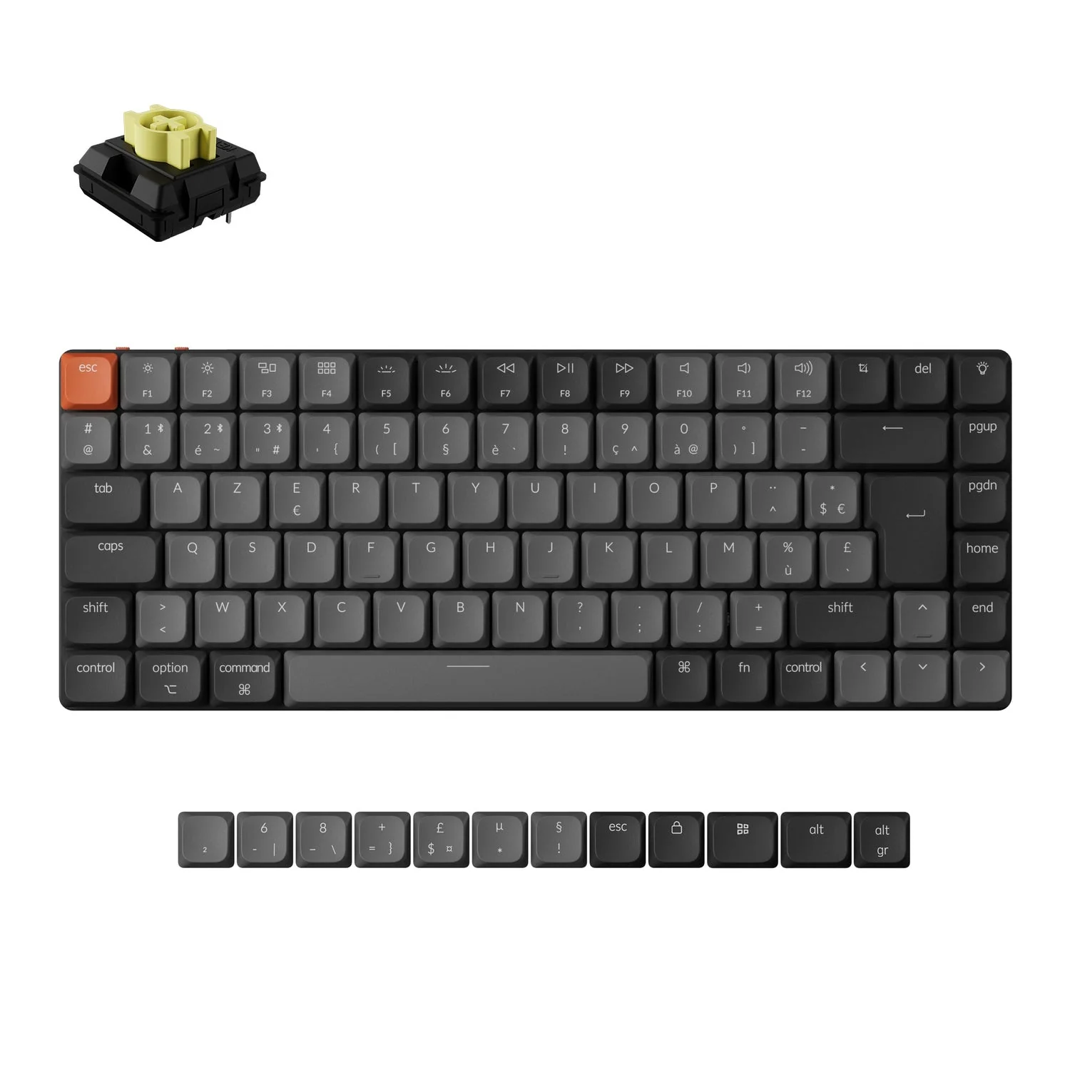 Keychron K3 QMK Wireless Mechanical Keyboard (ISO Layout) - Version 3 - Image 23