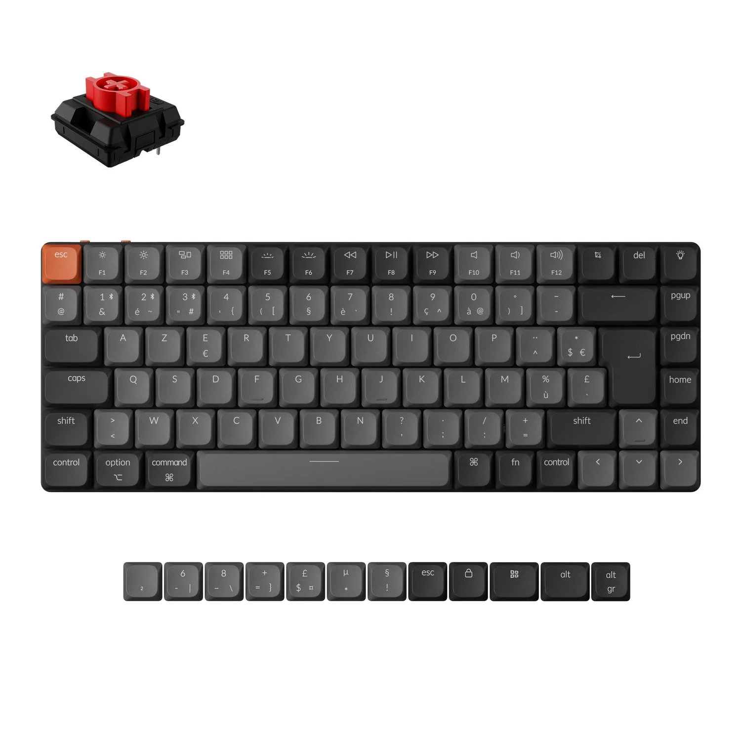 Keychron K3 QMK Wireless Mechanical Keyboard (ISO Layout) - Version 3 - Image 25