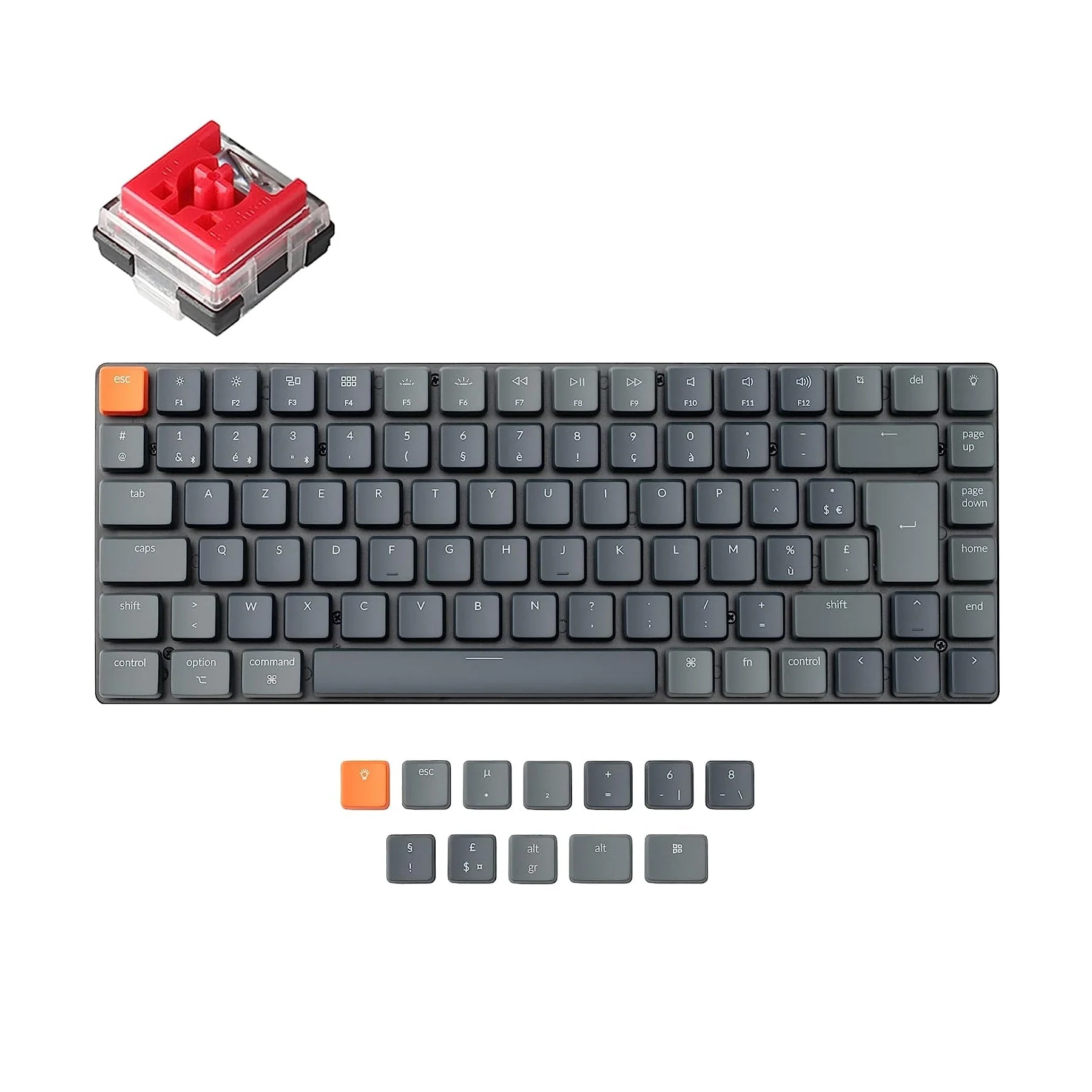 Keychron K3 Ultra-slim Wireless Mechanical Keyboard French ISO Layout - Image 3