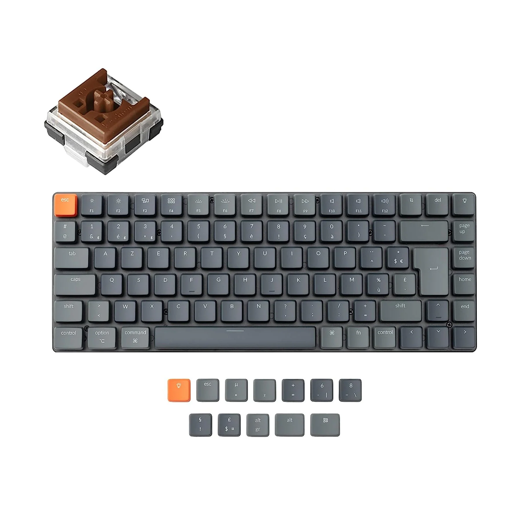 Keychron K3 Ultra-slim Wireless Mechanical Keyboard French ISO Layout - Image 4