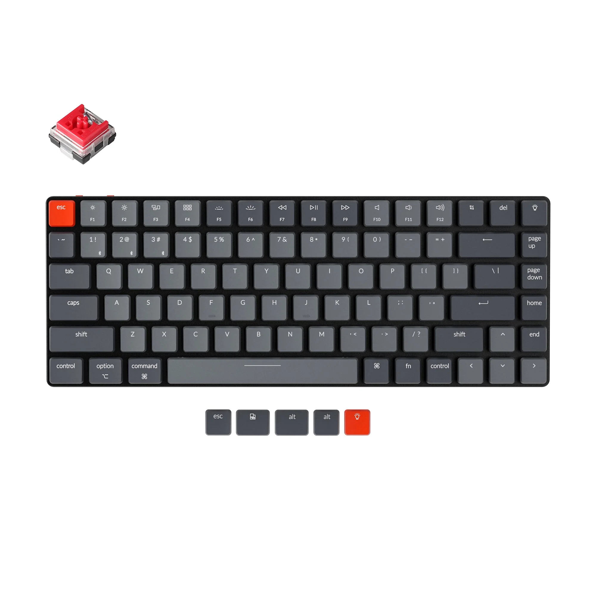 Keychron K3 Ultra-slim Wireless Mechanical Keyboard (Version 2) (US ANSI Layout) - Image 12