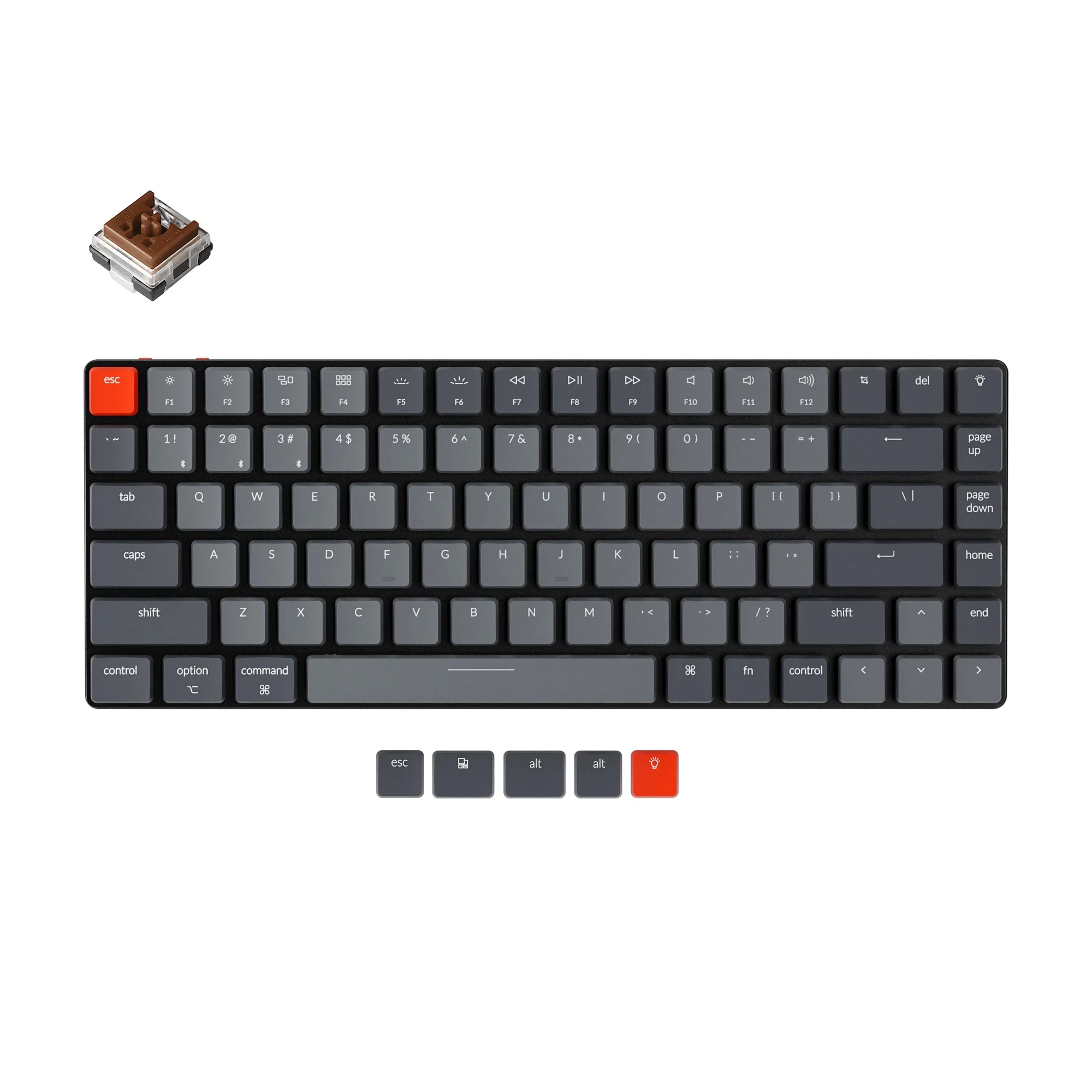 Keychron K3 Ultra-slim Wireless Mechanical Keyboard (Version 2) (US ANSI Layout) - Image 14