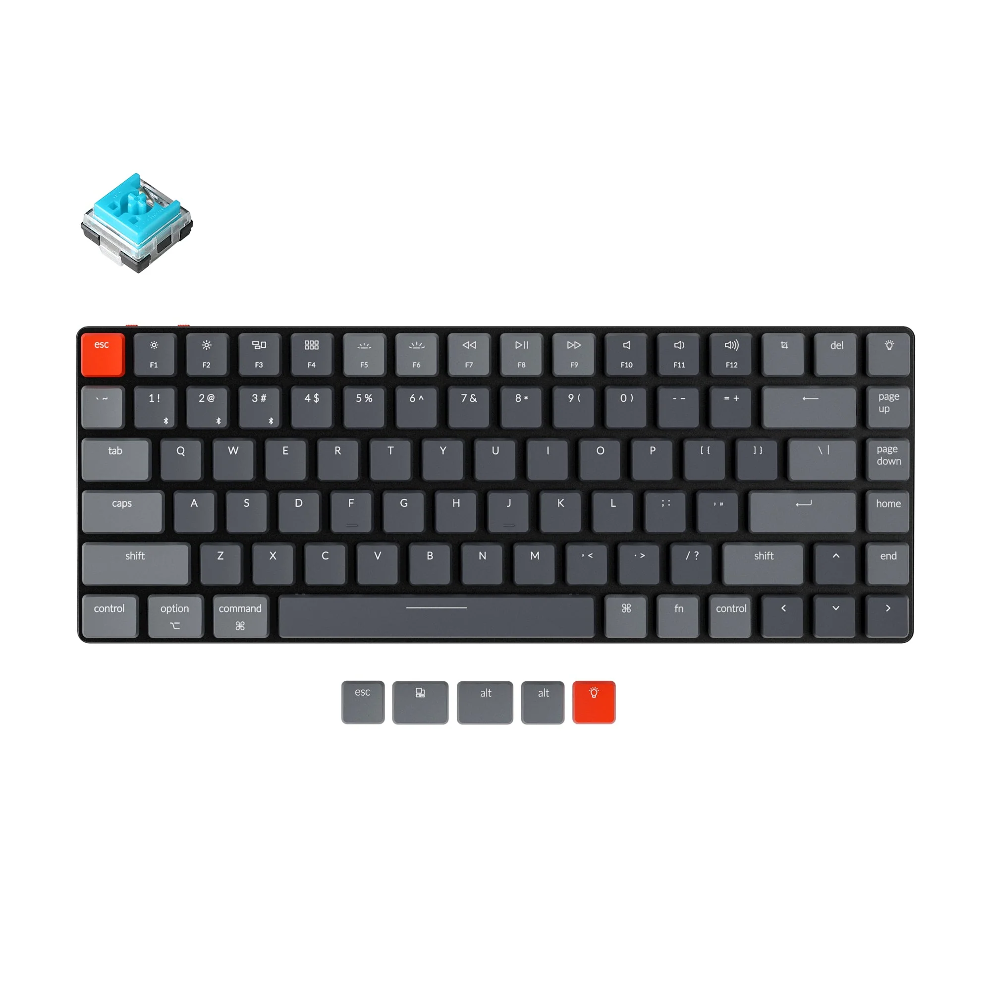 Keychron K3 Ultra-slim Wireless Mechanical Keyboard (Version 2) (US ANSI Layout) - Image 16