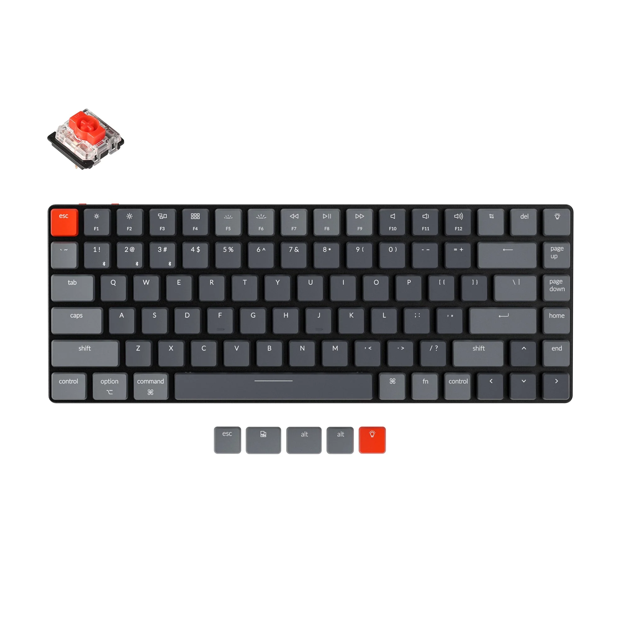 Keychron K3 Ultra-slim Wireless Mechanical Keyboard (Version 2) (US ANSI Layout) - Image 4