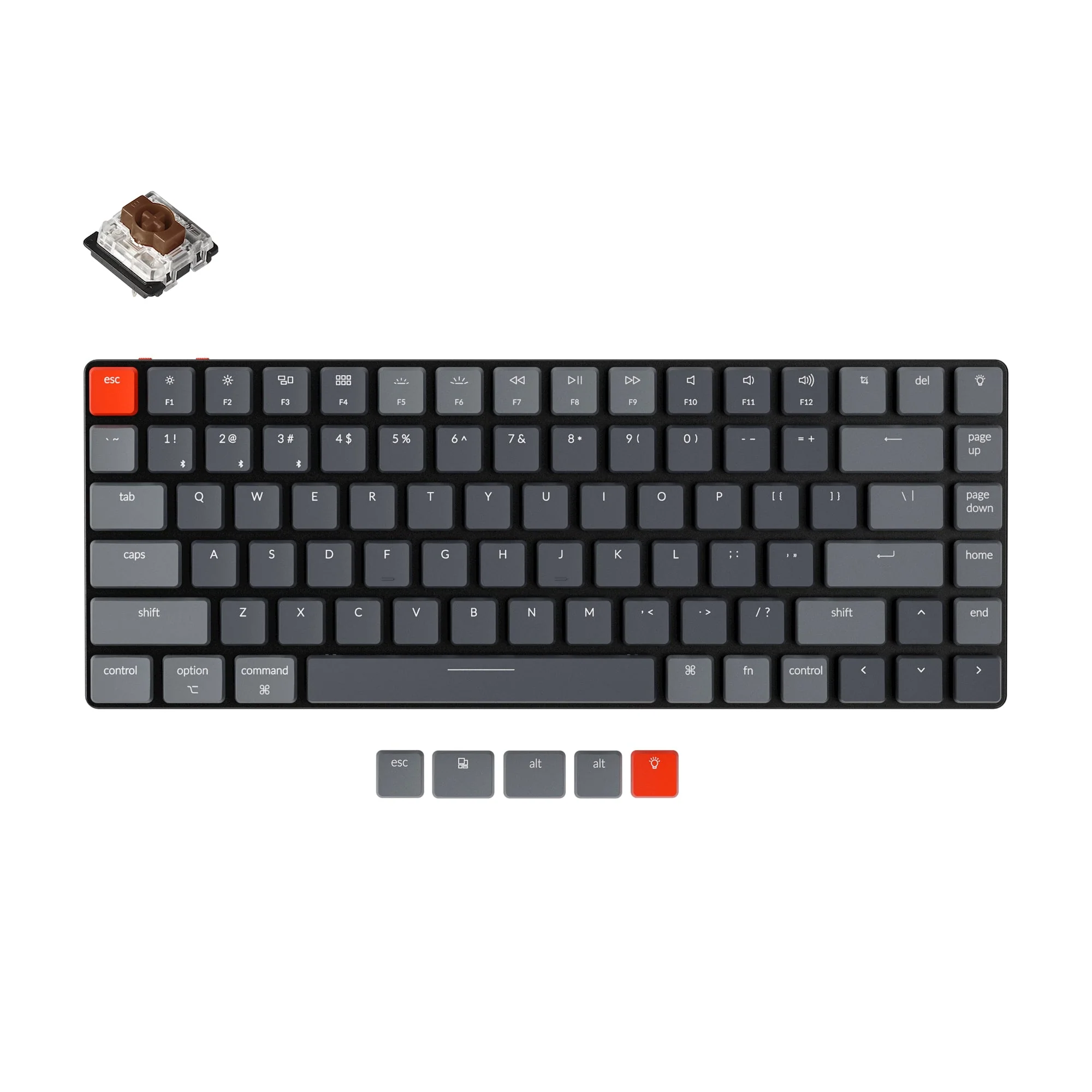 Keychron K3 Ultra-slim Wireless Mechanical Keyboard (Version 2) (US ANSI Layout) - Image 6