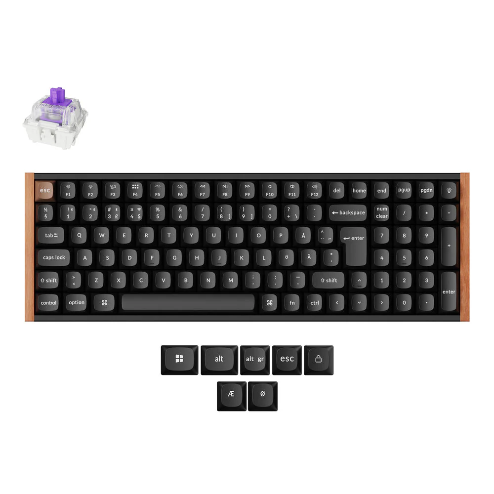 Keychron K4 HE Wireless Magnetic Switch Custom Keyboard ISO Layout Collection - Image 4