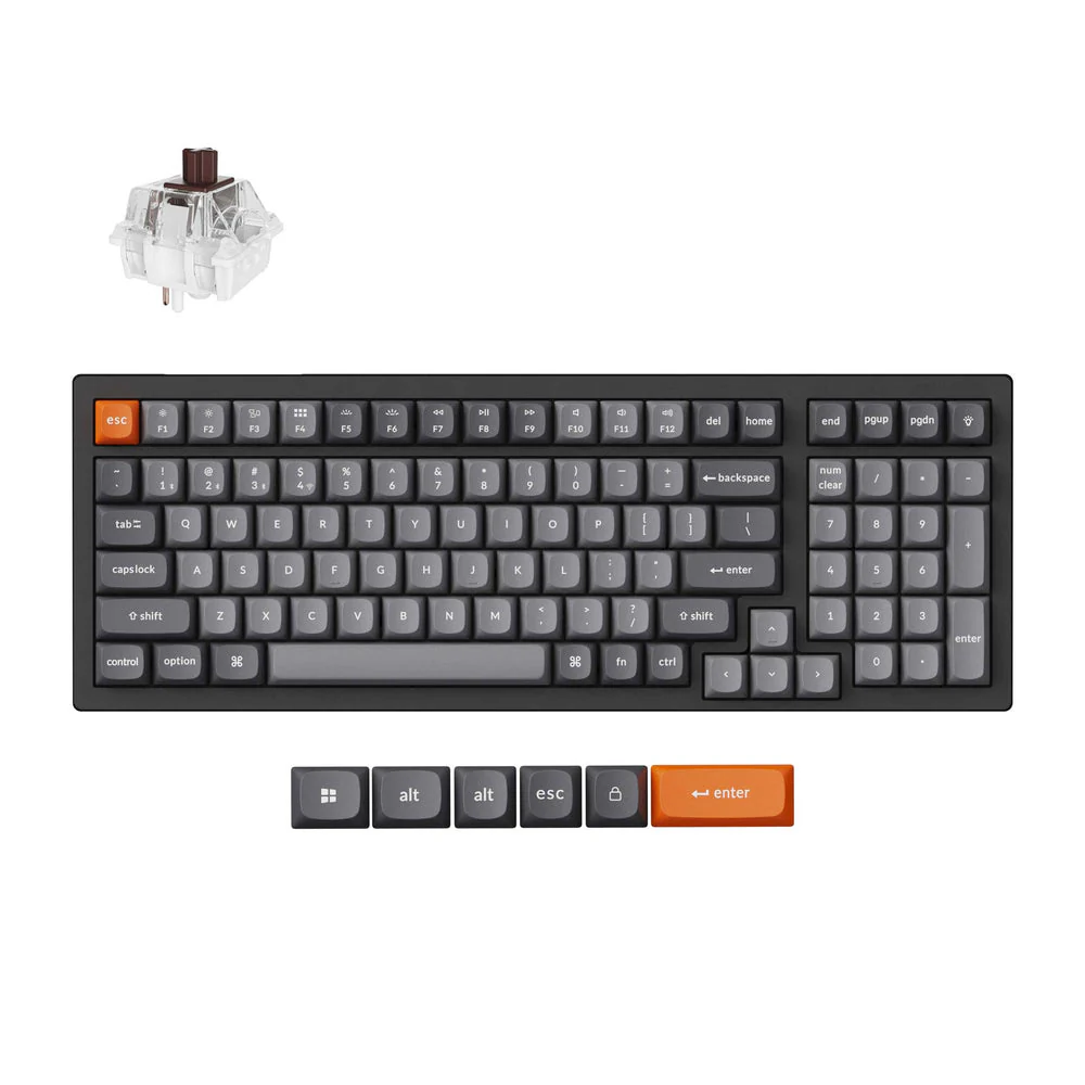Keychron K4 Max QMK Wireless Mechanical Keyboard (US ANSI Layout) - Image 2