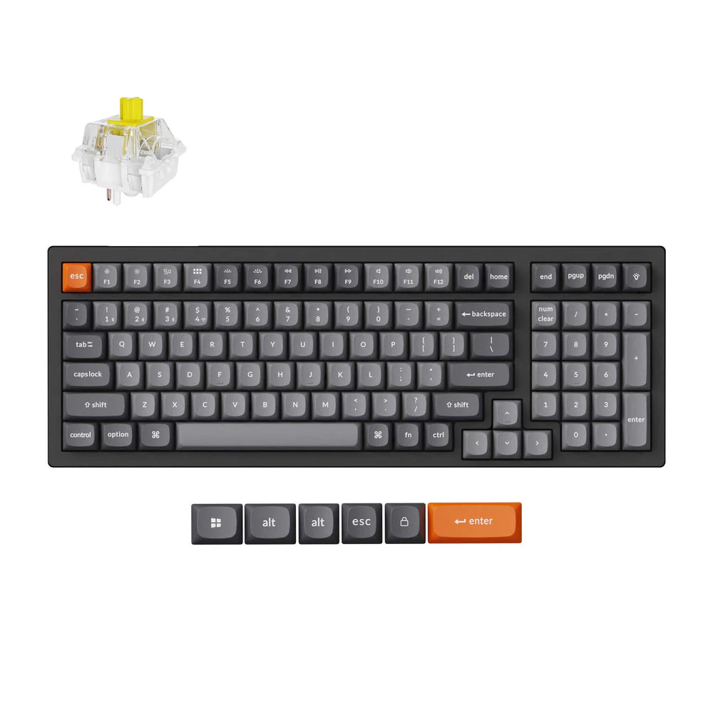 Keychron K4 Max QMK Wireless Mechanical Keyboard (US ANSI Layout) - Image 3