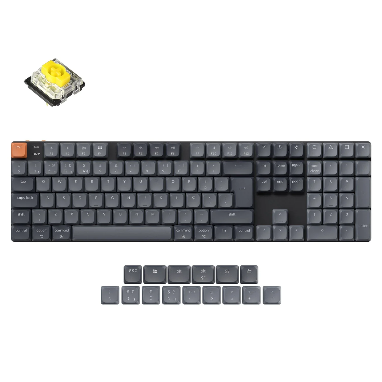 Keychron K5 Max QMK Wireless Custom Mechanical Keyboard ISO Layout Collection - Image 17