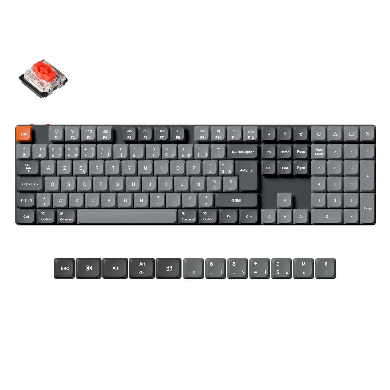 Keychron K5 Max QMK Wireless Custom Mechanical Keyboard ISO Layout Collection - Image 18