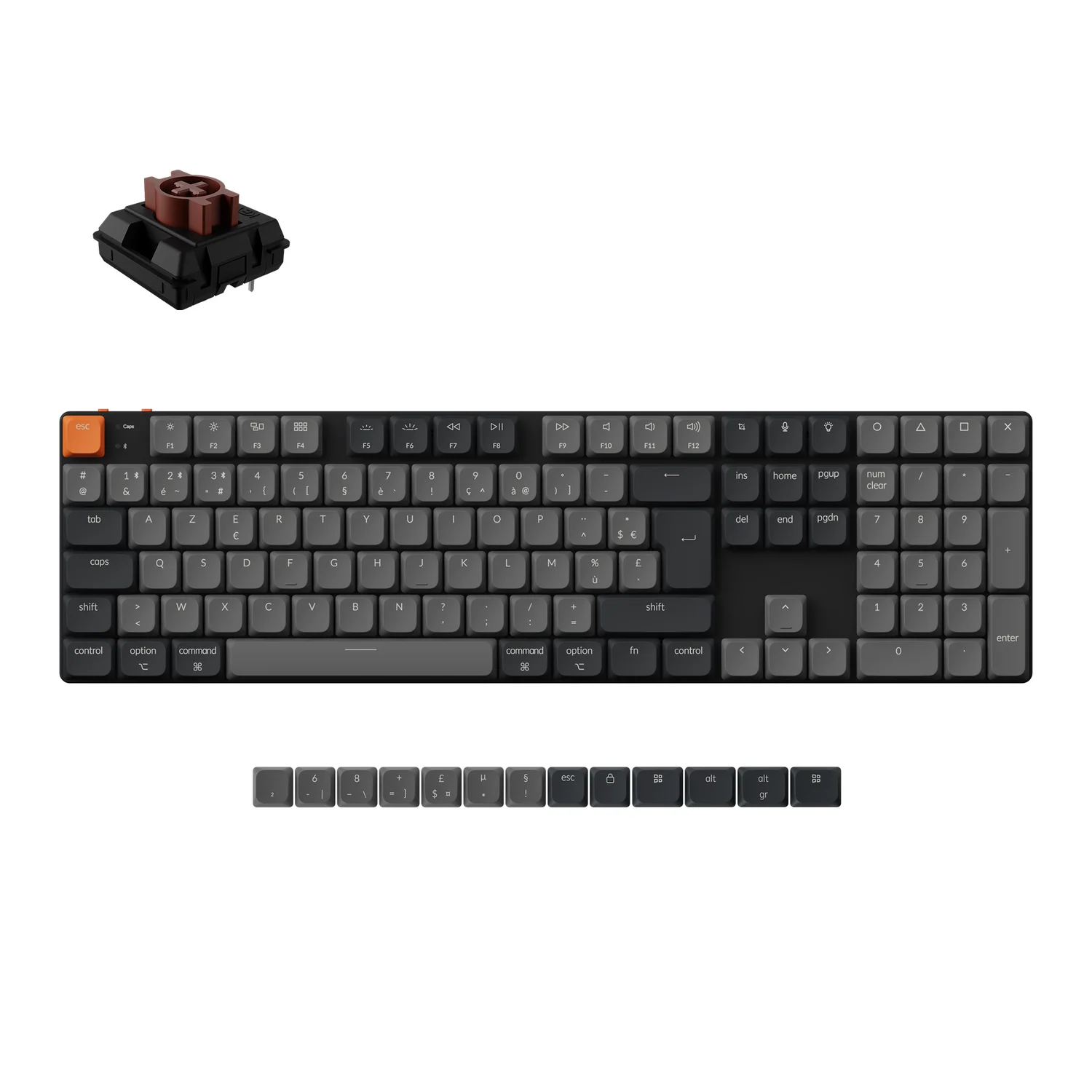 Keychron K5 QMK Wireless Mechanical Keyboard (ISO Layout) - Version 2 - Image 14
