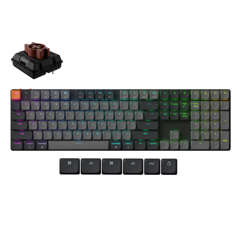 Keychron K5 QMK Wireless Mechanical Keyboard (Version 2) (US ANSI Layout) - Image 5