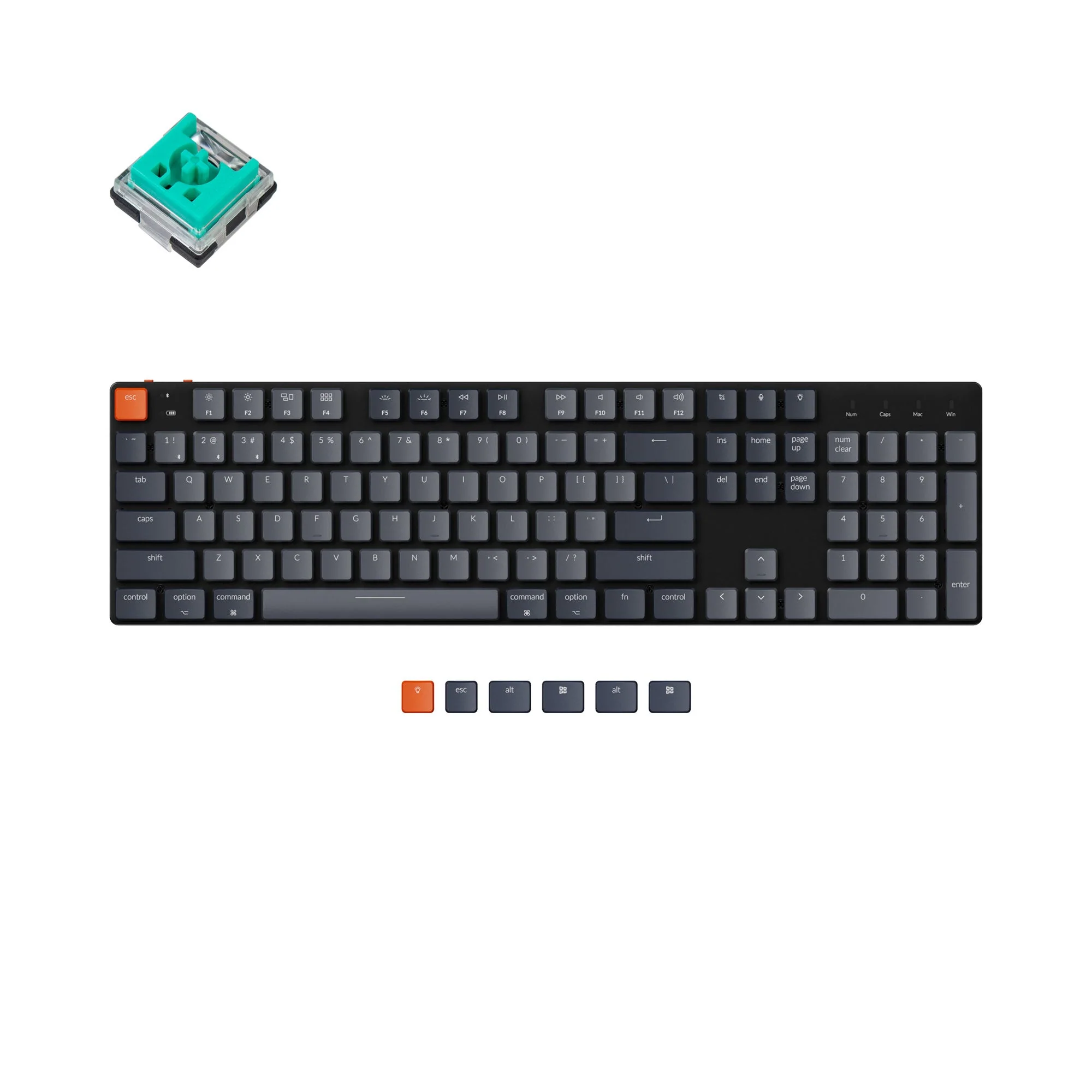Keychron K5 SE Ultra-Slim Wireless Mechanical Keyboard (US ANSI Layout) - Image 11