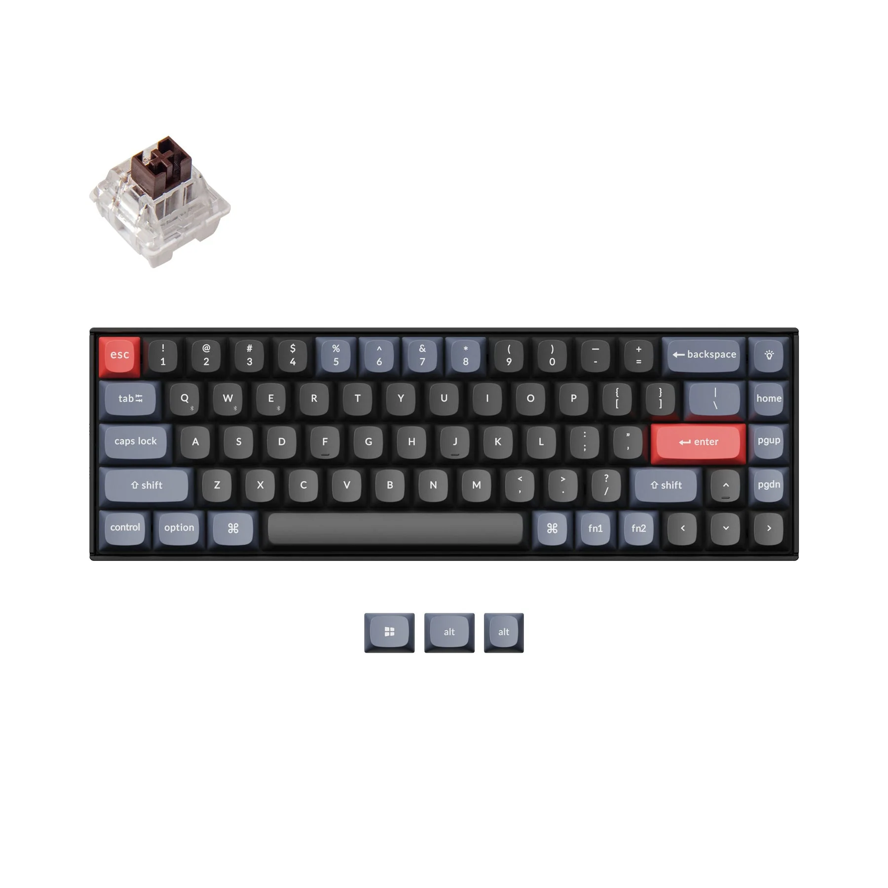Keychron K6 Pro QMK/VIA Wireless Custom Mechanical Keyboard (US ANSI Layout) - Image 3