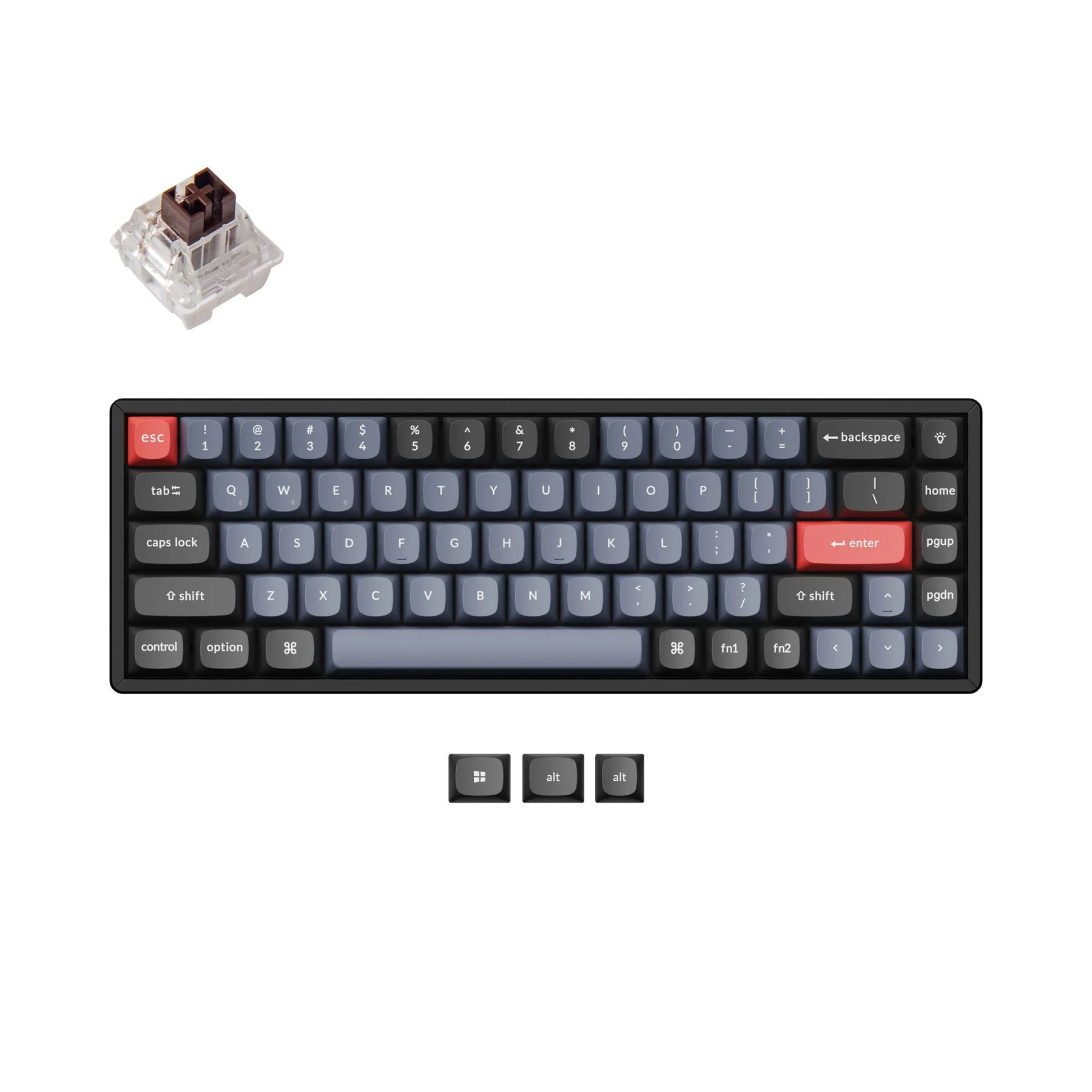Keychron K6 Pro QMK/VIA Wireless Custom Mechanical Keyboard (US ANSI Layout) - Image 6
