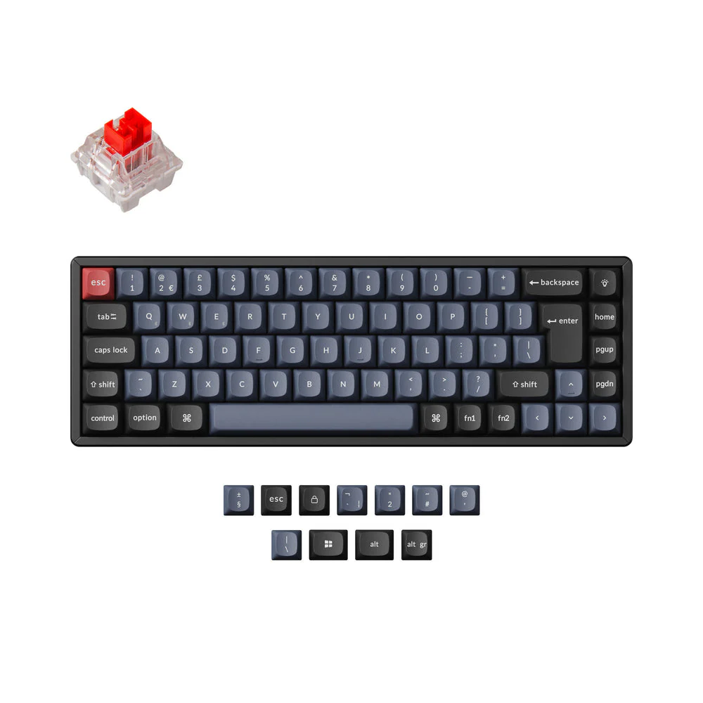 Keychron K6 Pro QMK/VIA Wireless Mechanical Keyboard ISO Layout Collection - Image 13