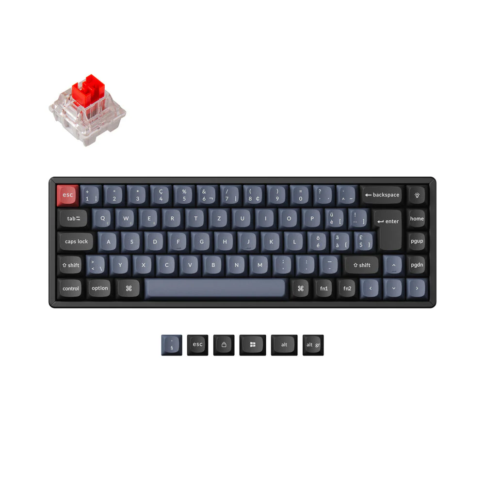 Keychron K6 Pro QMK/VIA Wireless Mechanical Keyboard ISO Layout Collection - Image 17