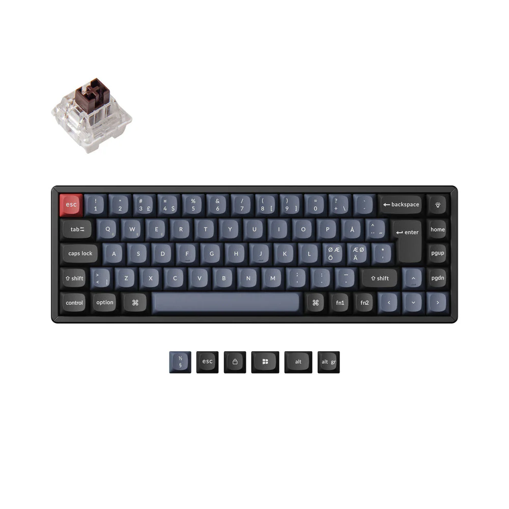 Keychron K6 Pro QMK/VIA Wireless Mechanical Keyboard ISO Layout Collection - Image 20