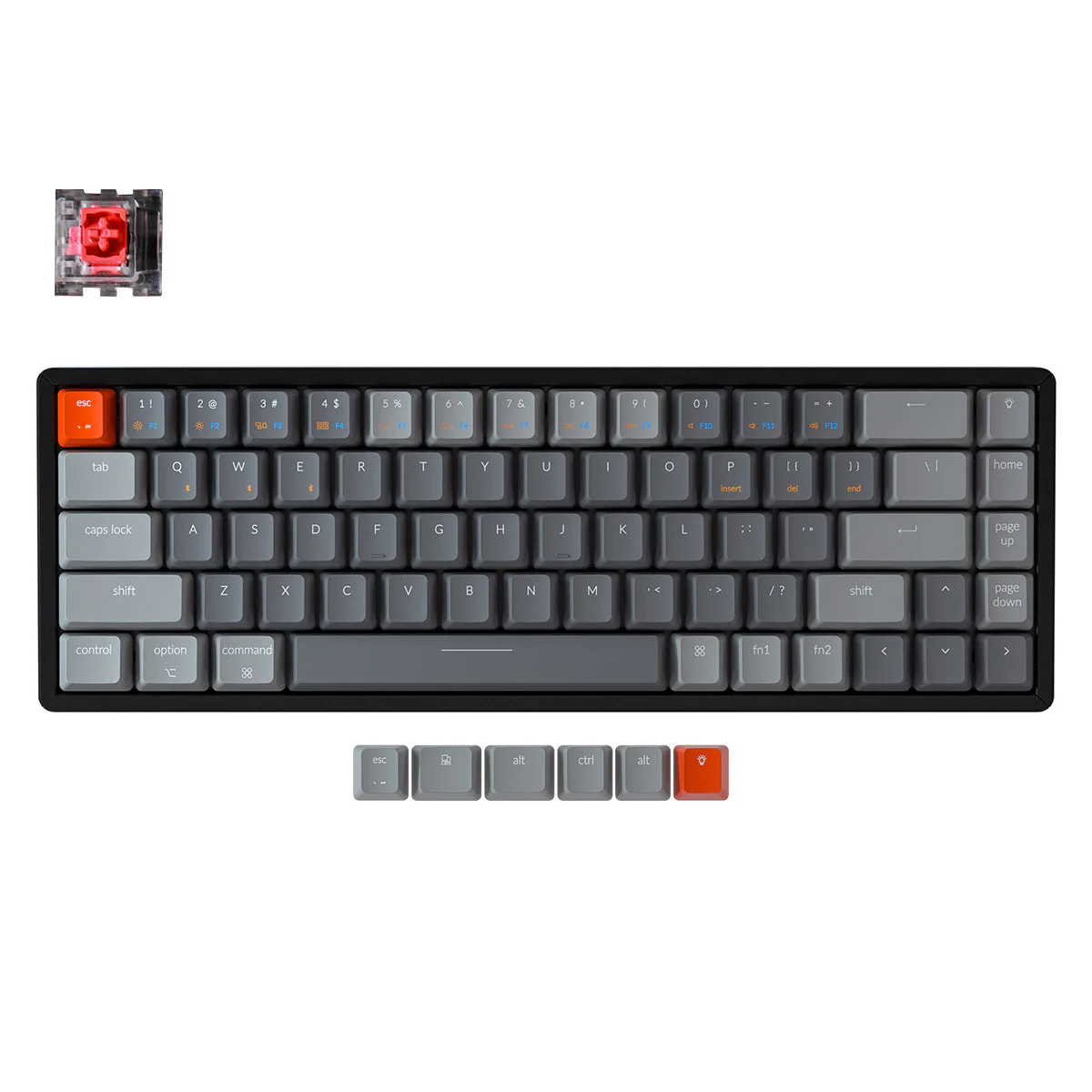 Keychron K6 Wireless Mechanical Keyboard (US ANSI Layout) - Image 10