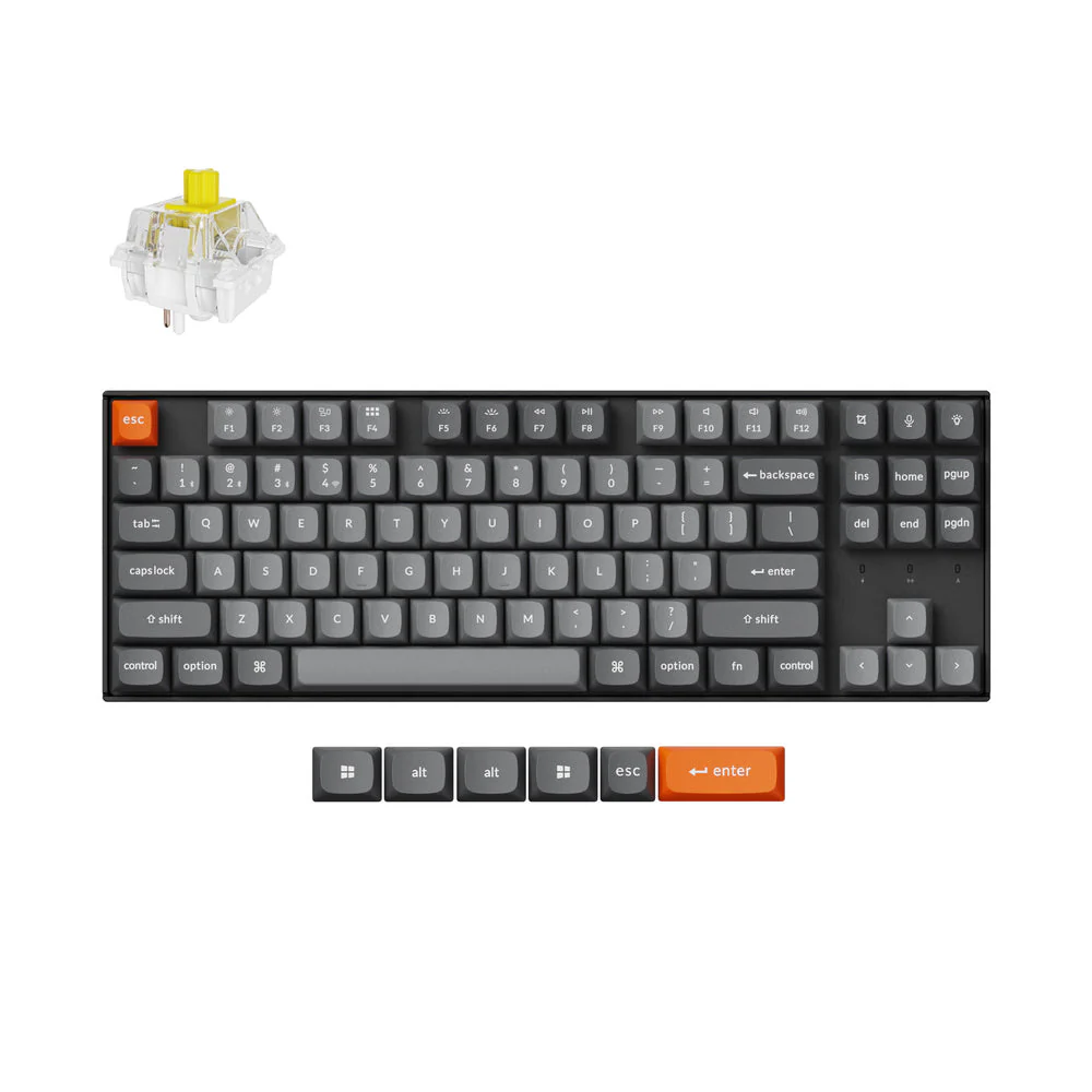 Keychron K8 Max QMK Wireless Mechanical Keyboard (US ANSI Layout) - Image 3