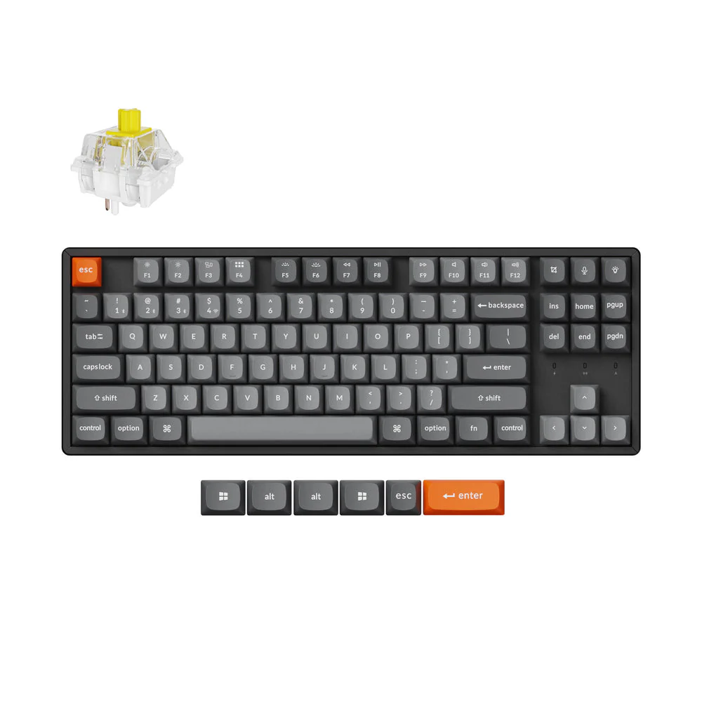 Keychron K8 Max QMK Wireless Mechanical Keyboard (US ANSI Layout) - Image 6