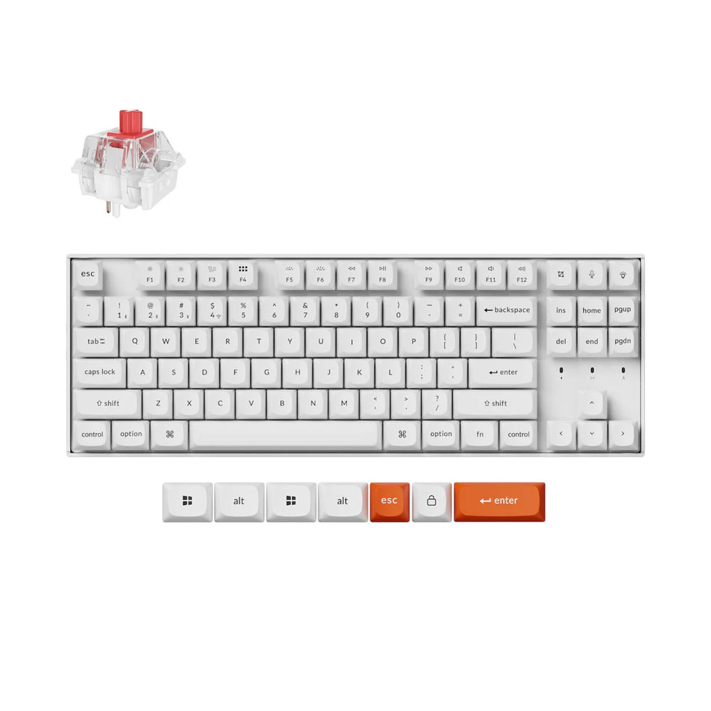 Keychron K8 Max QMK Wireless Mechanical Keyboard (US ANSI Layout) - Image 7