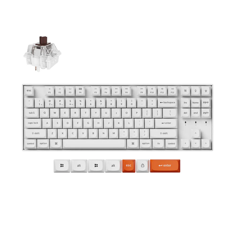 Keychron K8 Max QMK Wireless Mechanical Keyboard (US ANSI Layout) - Image 8