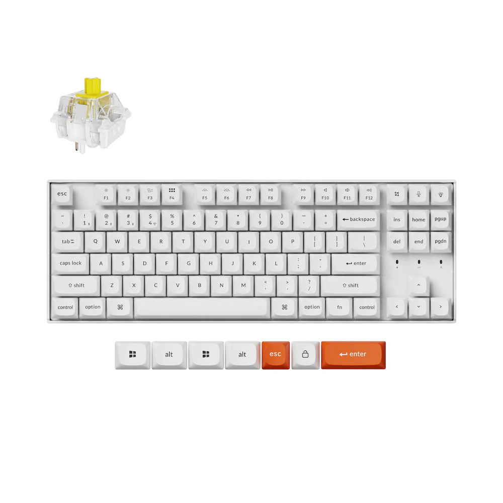 Keychron K8 Max QMK Wireless Mechanical Keyboard (US ANSI Layout) - Image 9