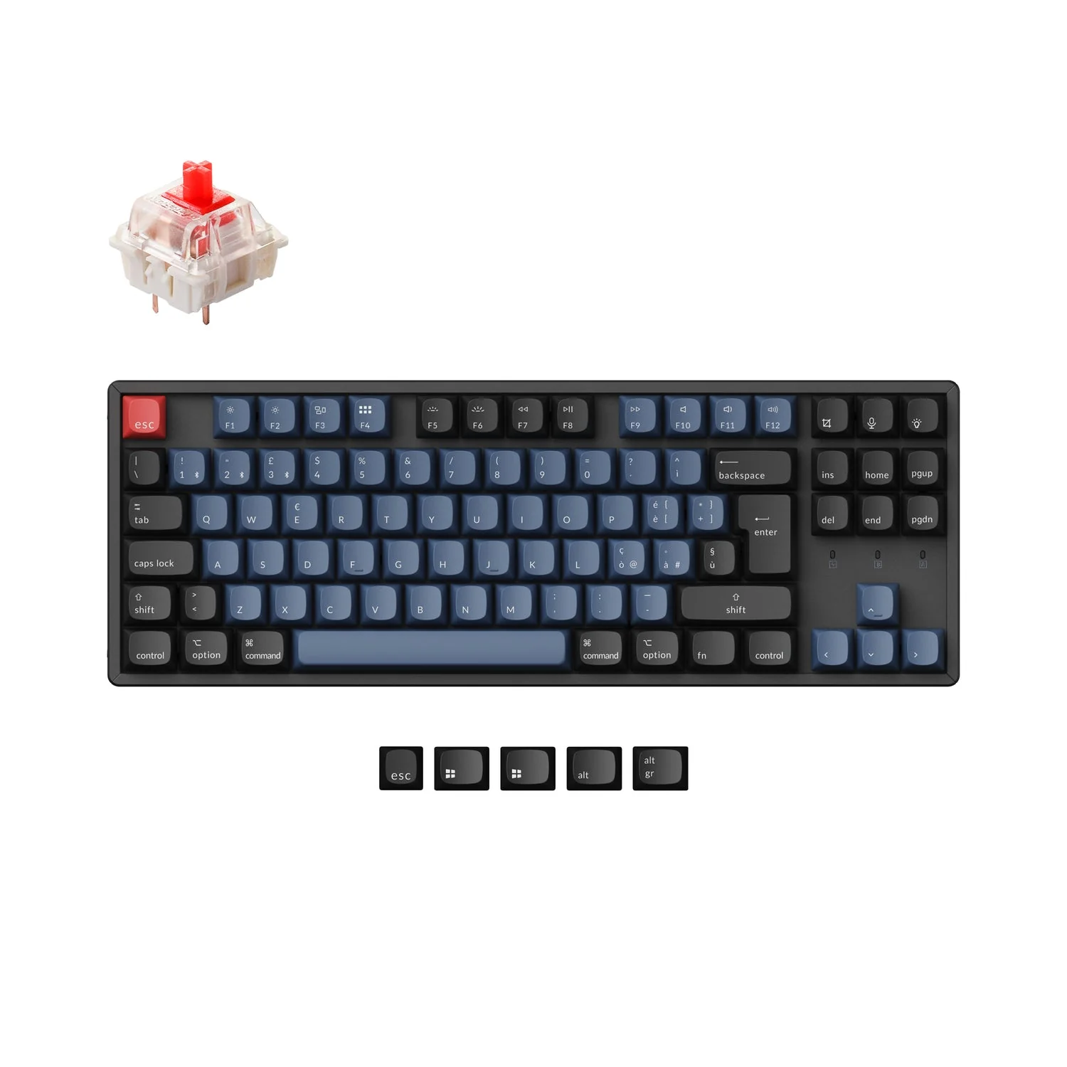 Keychron K8 Pro QMK/VIA Wireless Mechanical Keyboard ISO Layout Collection - Image 21