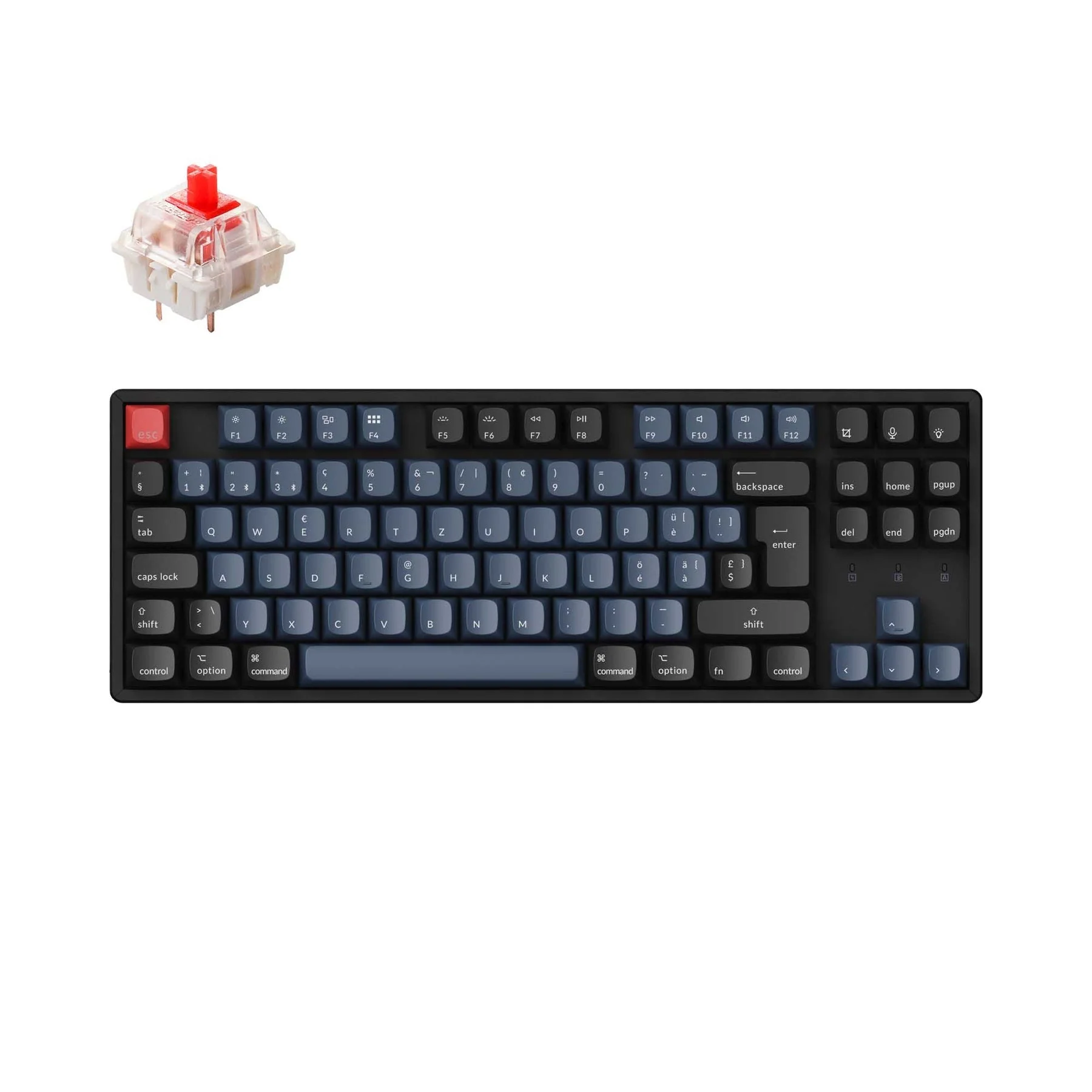 Keychron K8 Pro QMK/VIA Wireless Mechanical Keyboard ISO Layout Collection - Image 5