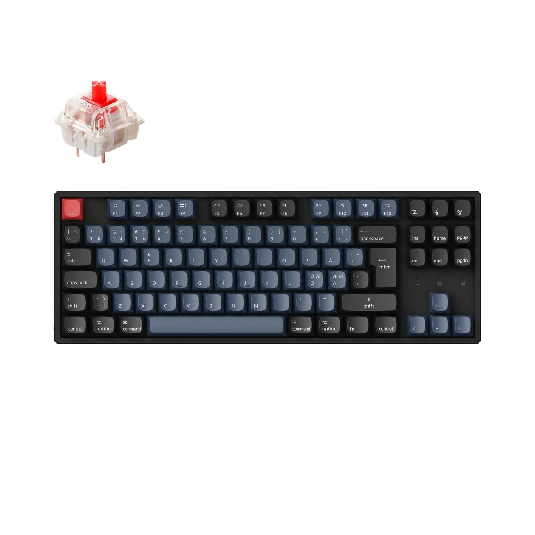 Keychron K8 Pro QMK/VIA Wireless Mechanical Keyboard ISO Layout Collection - Image 7
