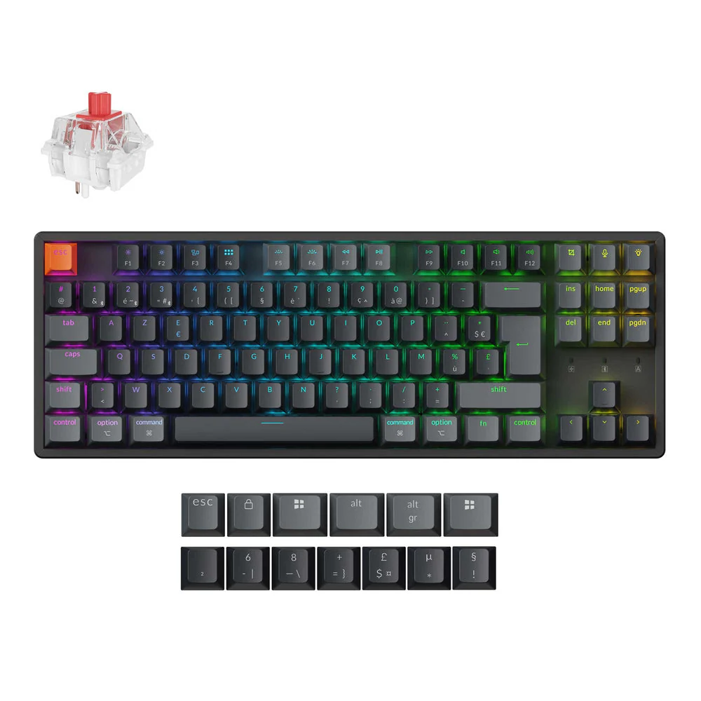 Keychron K8 QMK Wireless Mechanical Keyboard (ISO Layout) - Version 2 - Image 16