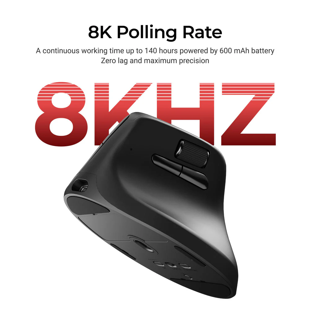 Keychron M5 Wireless Ergonomic Mouse - Image 2