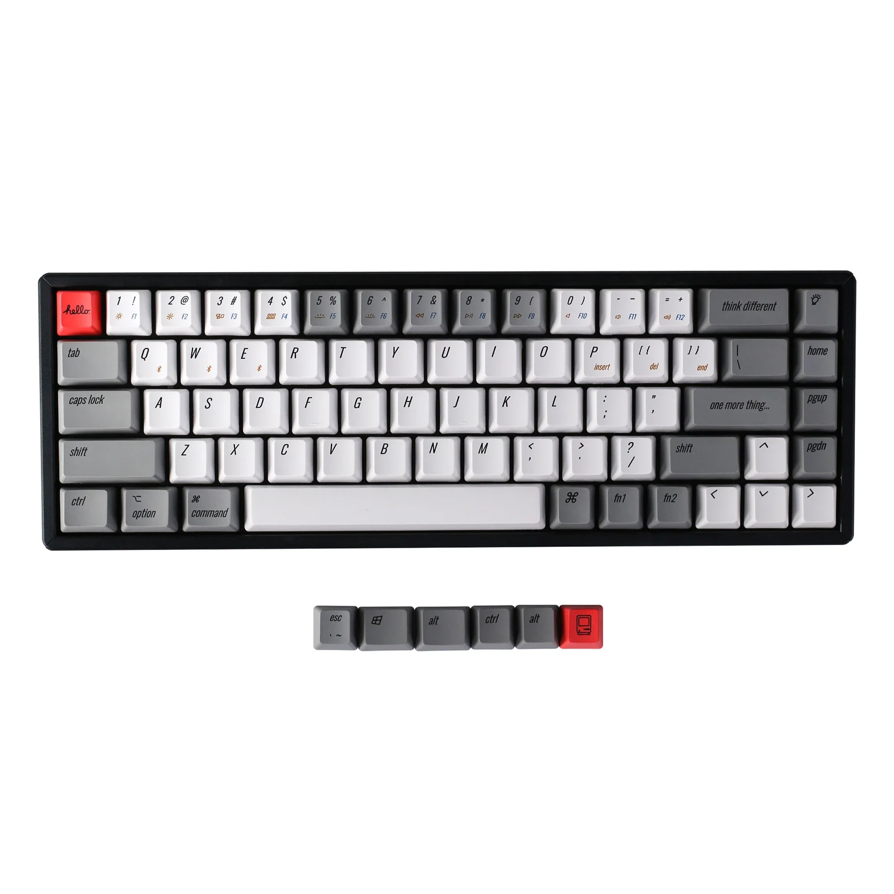 Keychron OEM Profile PBT Retro Keycap Set - Image 7