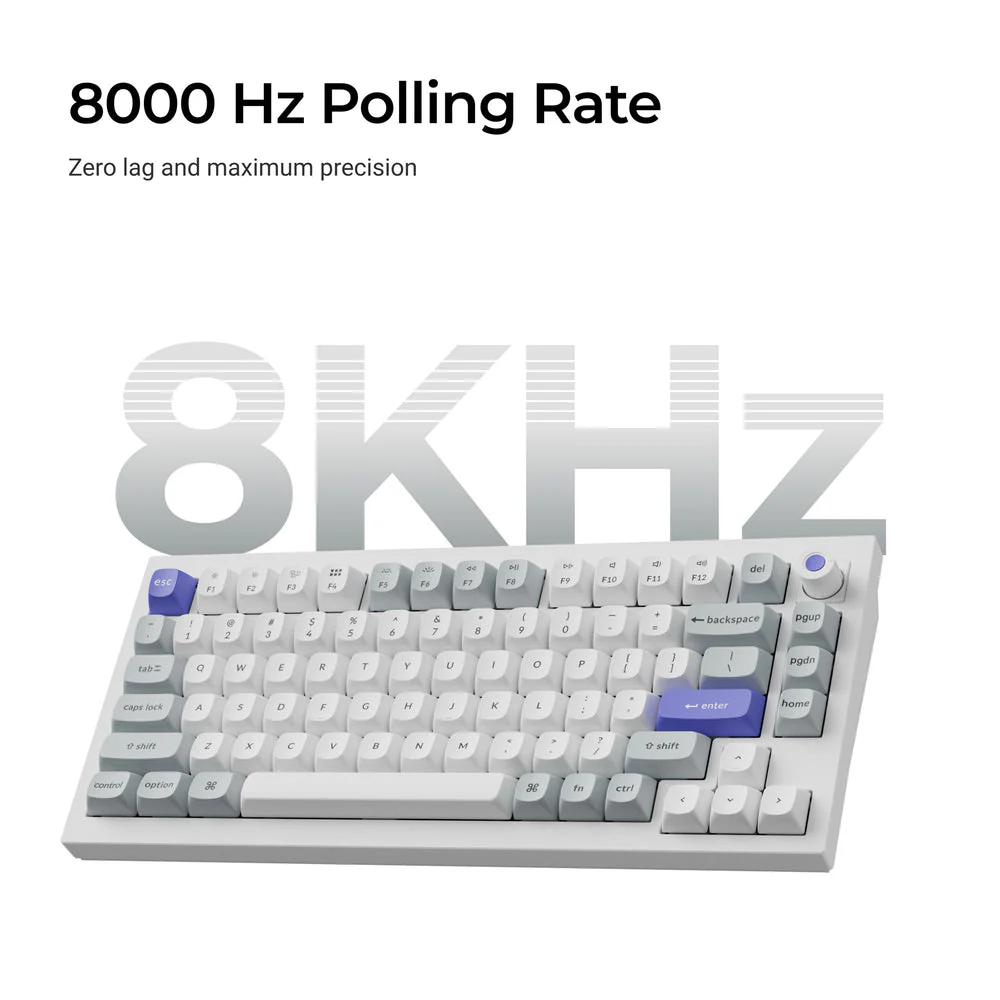 Keychron Q1 HE 8K Wired Magnetic Switch Keyboard (US ANSI Layout) - Image 4