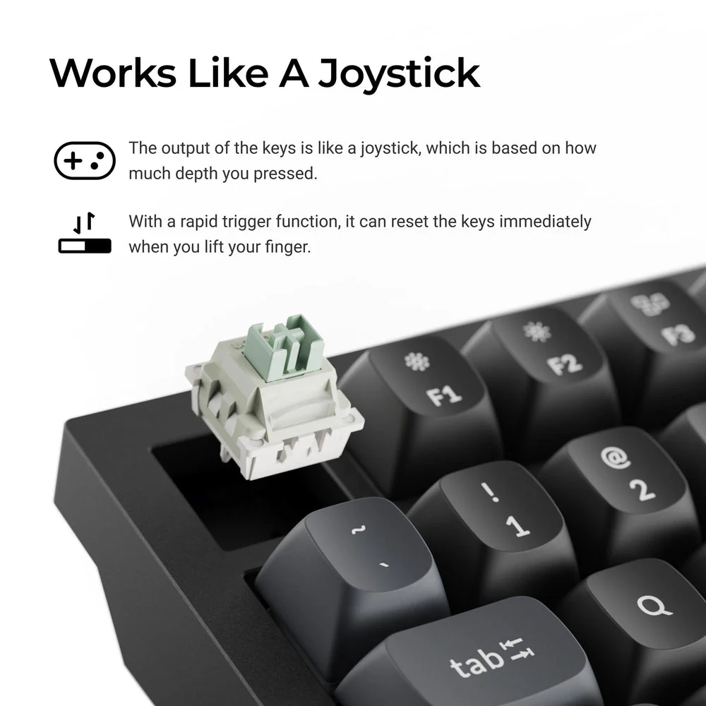 Keychron Q1 HE 8K Wired Magnetic Switch Keyboard (US ANSI Layout) - Image 3