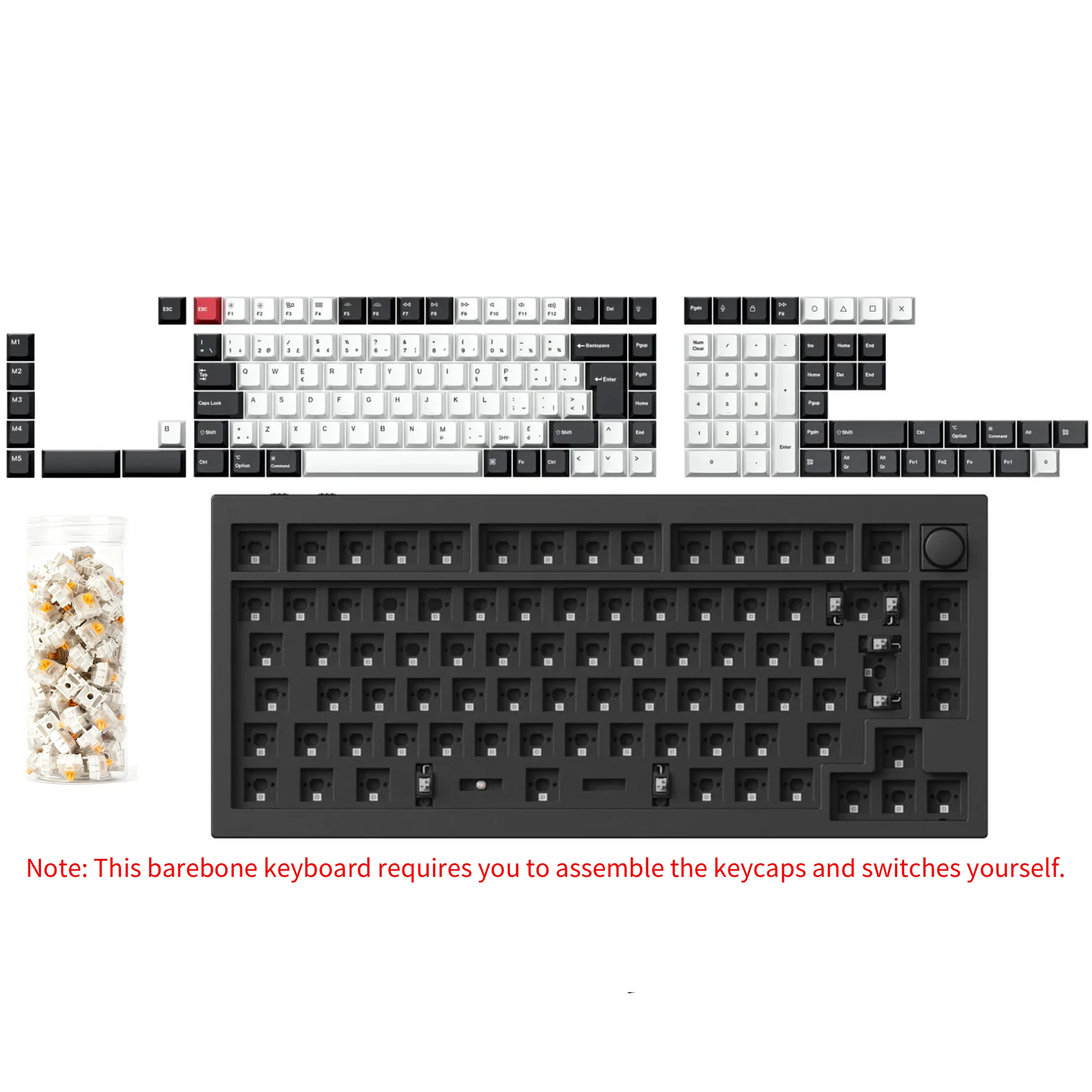 Keychron Q1 HE QMK Wireless Custom Keyboard ISO Layout Collection - Image 14