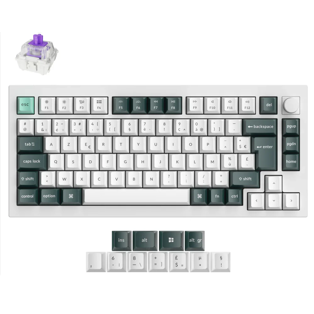 Keychron Q1 HE QMK Wireless Custom Keyboard ISO Layout Collection - Image 9